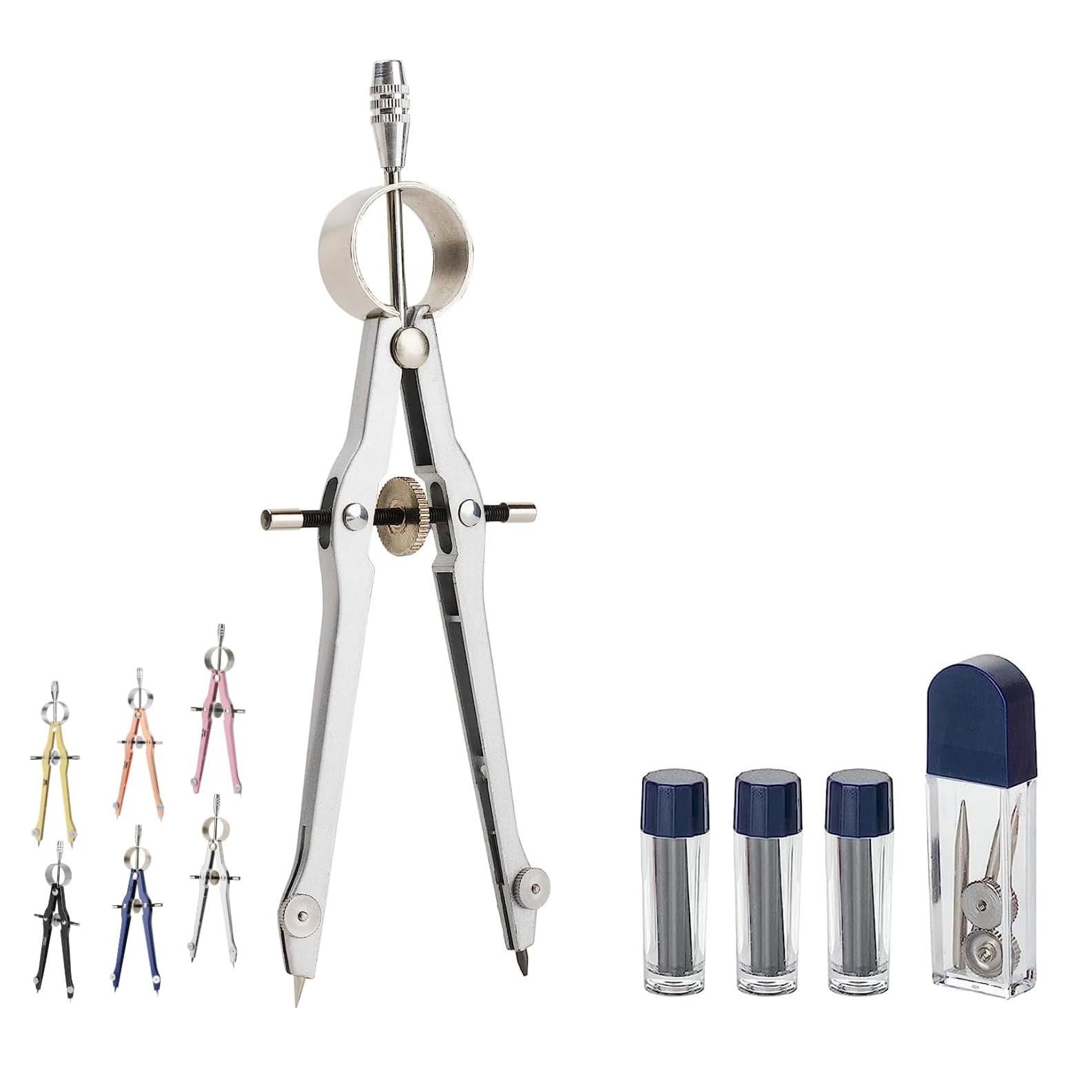 Compás Profesional Mr. Pen GS01 de Metal para Geometría