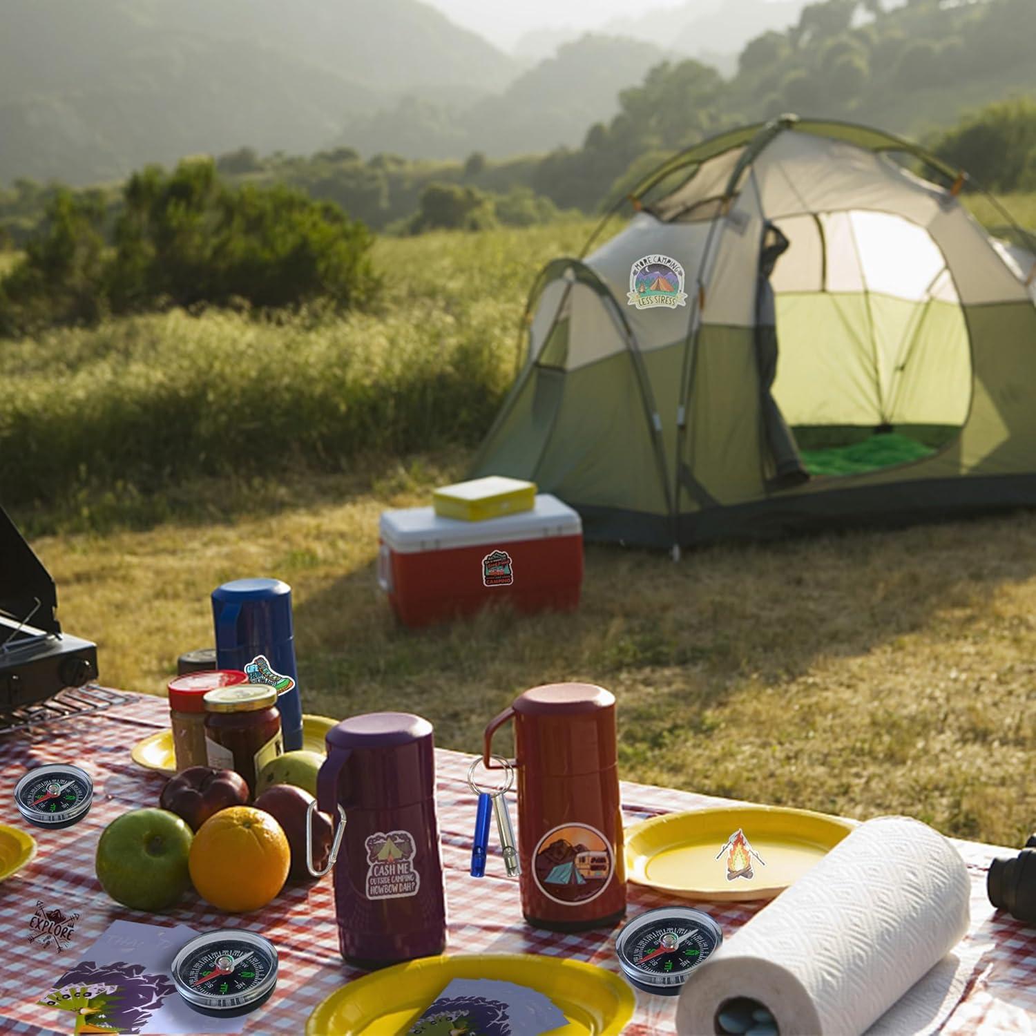 Kit de Fiesta de Camping 110PCS BANBALLON - Regalos Cumpleaños