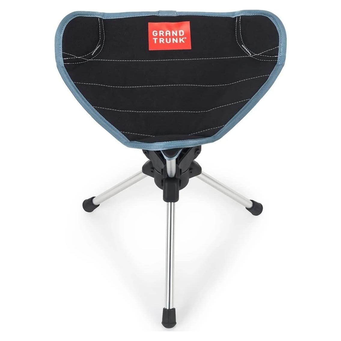 Silla de Camping Giratoria 360° GRAND TRUNK - Ultra-Ligera y Plegable - Negra