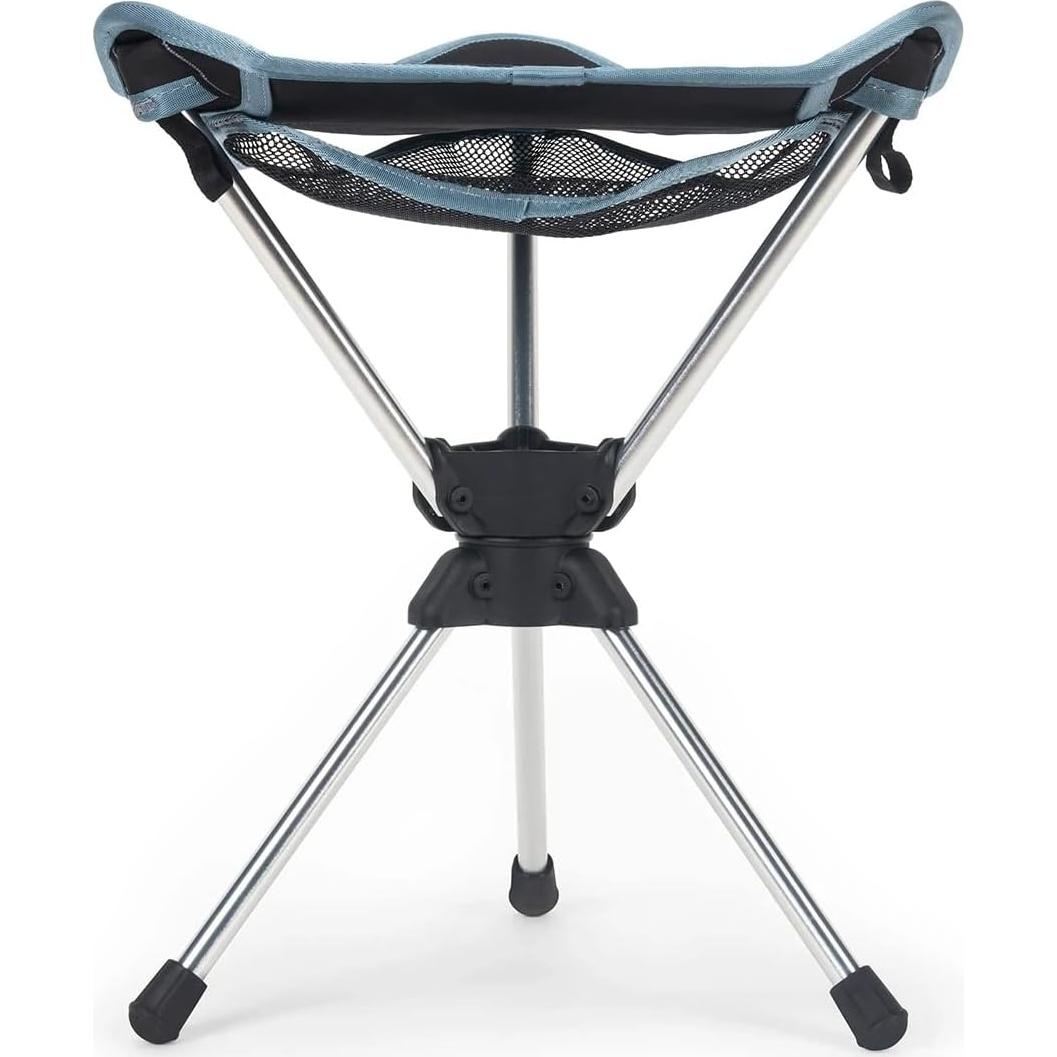Silla de Camping Giratoria 360° GRAND TRUNK - Ultra-Ligera y Plegable - Negra