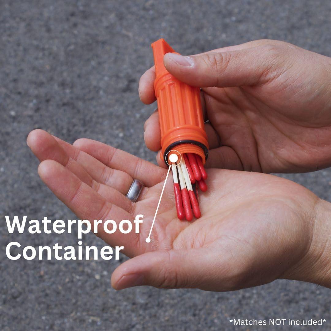 Silbato de Supervivencia 5 en 1 Emergency Zone Naranja