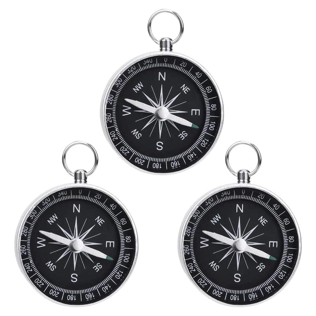 Paquete de 3 Brújulas de Supervivencia ThtRht G44 para Senderismo