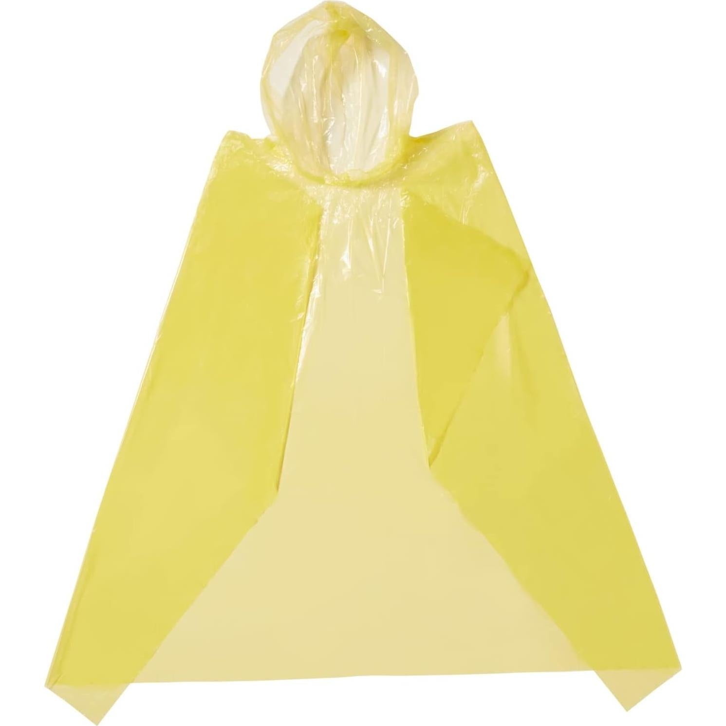 PANDA AZUL 20 Ponchos Desechables Impermeables para Niños