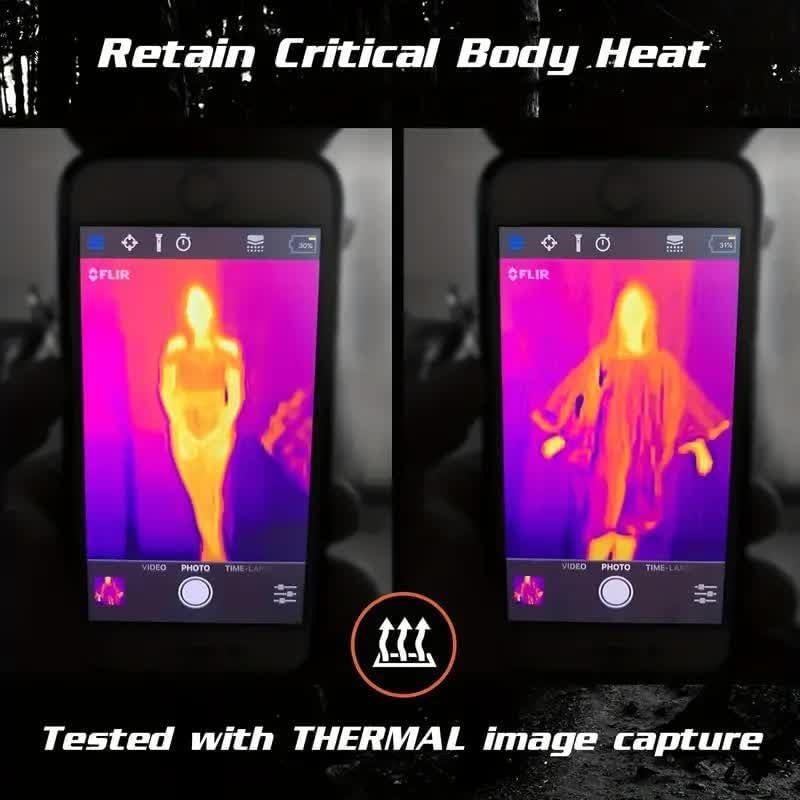 Poncho de Lluvia para Adultos JUBSOSCAMP 119x99 cm Naranja