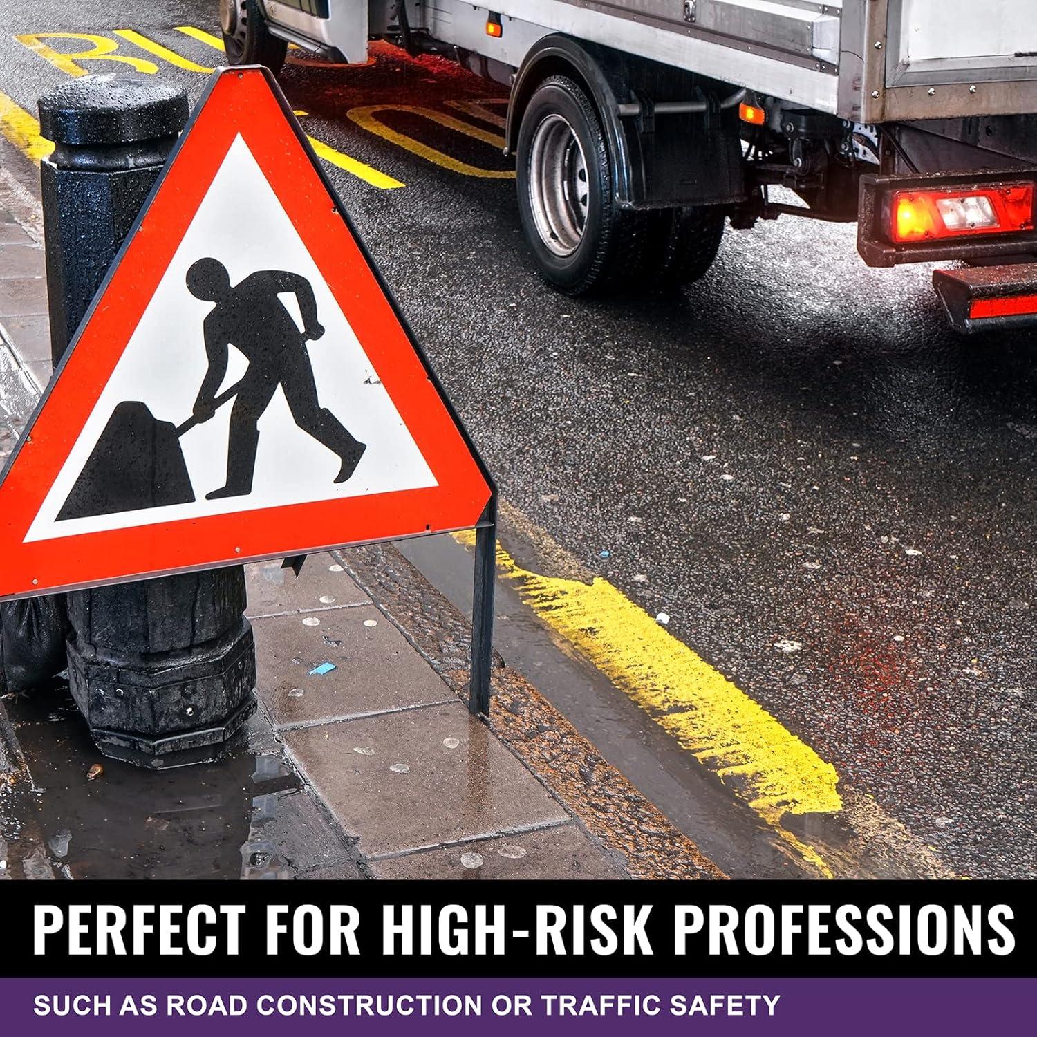 Poncho de Lluvia Global Glove Alta Visibilidad 139.7x203.2cm