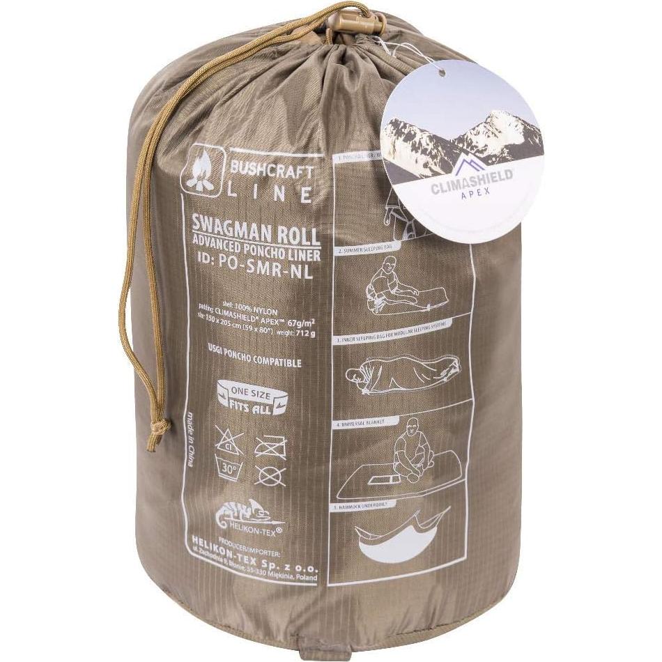 Poncho Militar Multiusos Helikon-Tex Swagman Roll 145x200cm