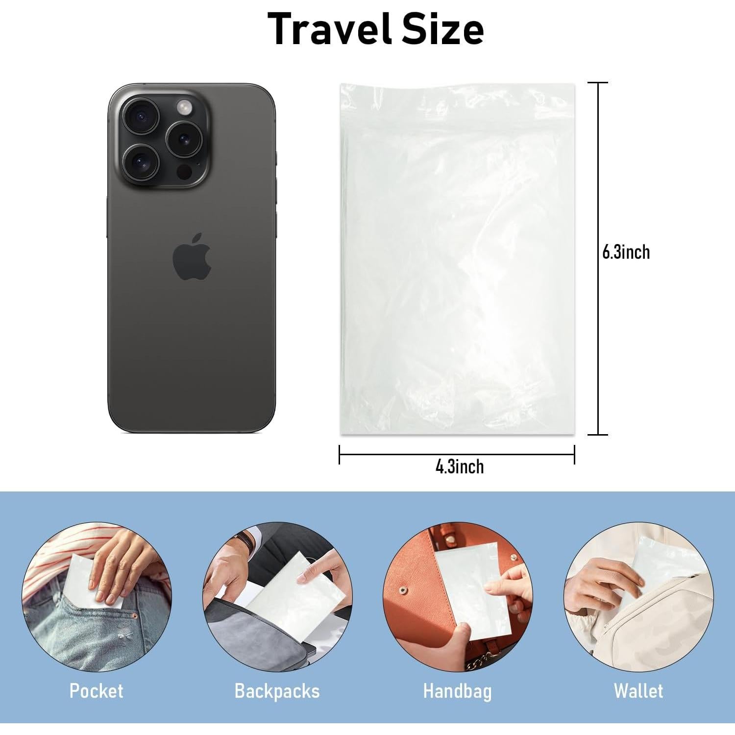 Poncho de Lluvia Desechable Ohaayoo 4 Piezas Transparente