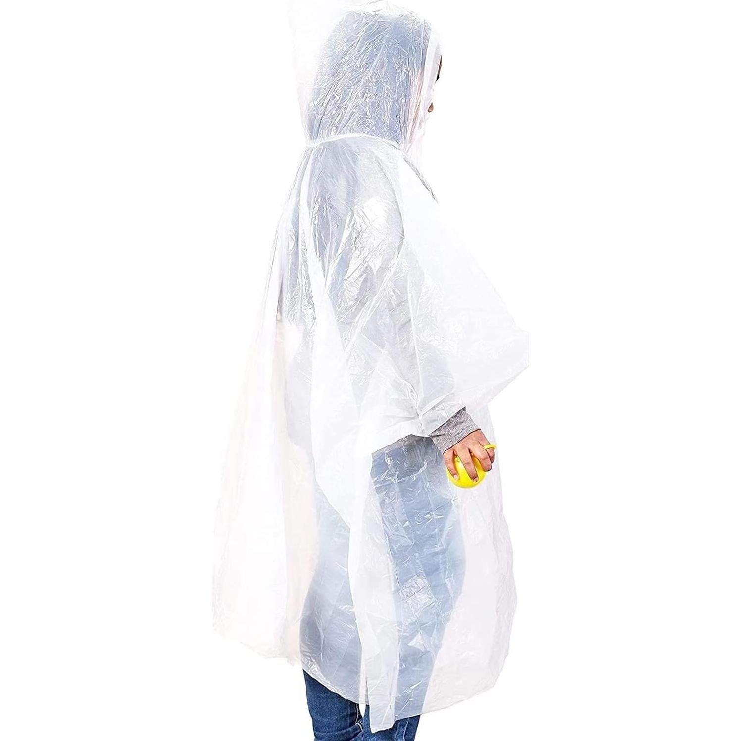 Ponchos de Lluvia Desechables Juvale para Niños - 4 Piezas