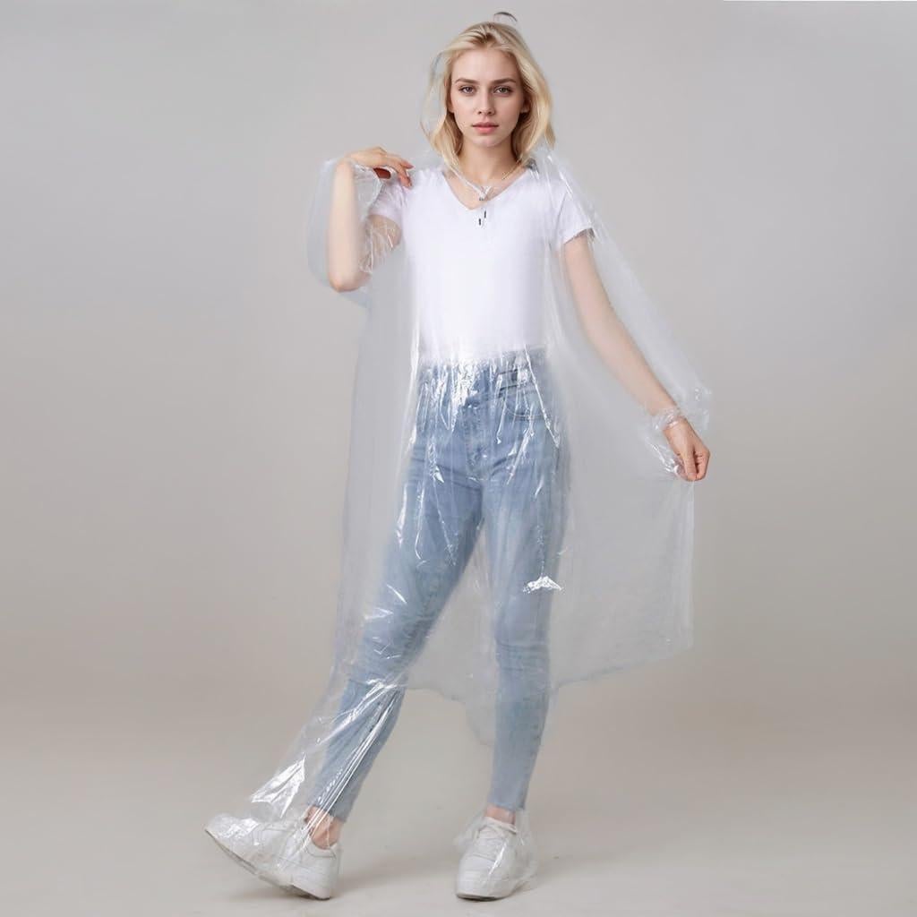Paquete Familiar de Pantalones y Ponchos Impermeables Guanquartz