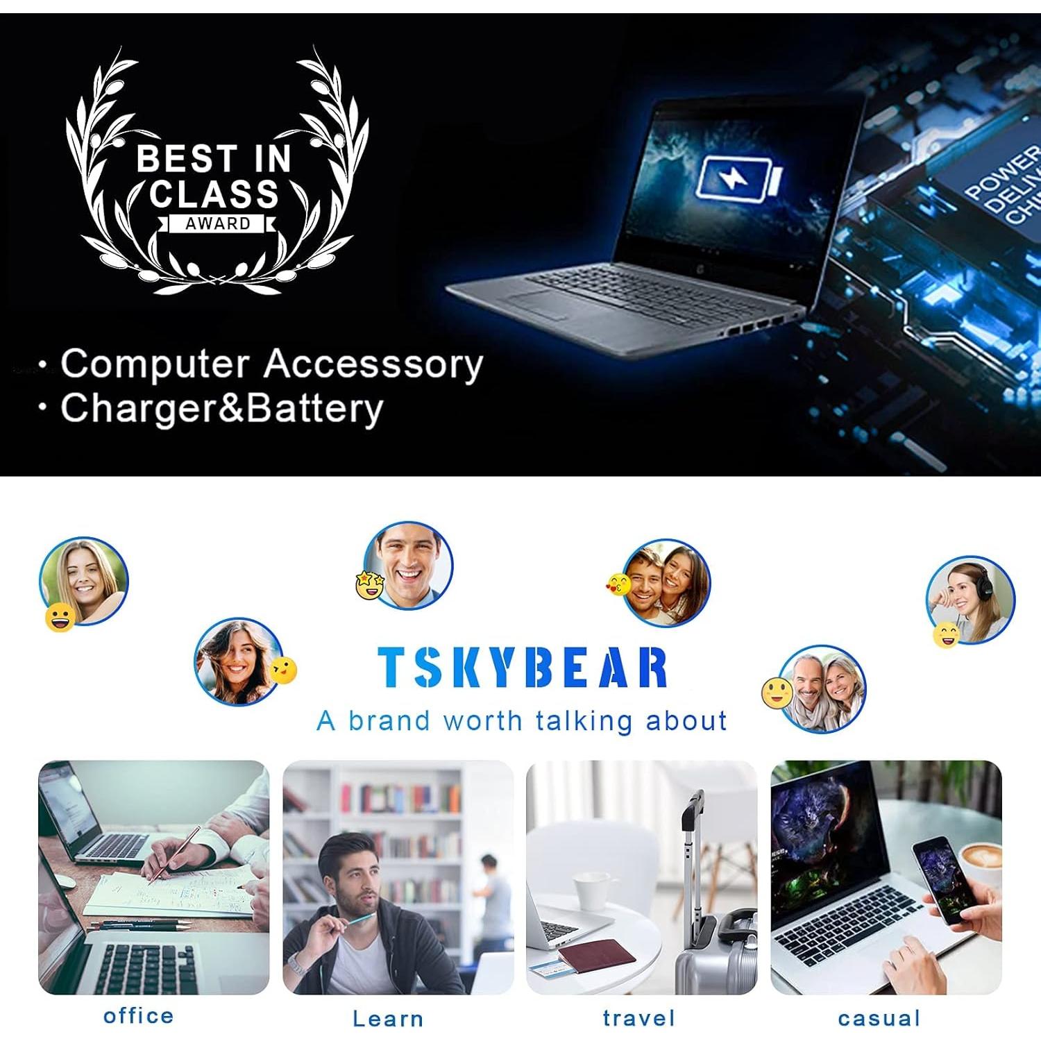 Cargador de Laptop 65W HP EliteBook ProBook Adaptador