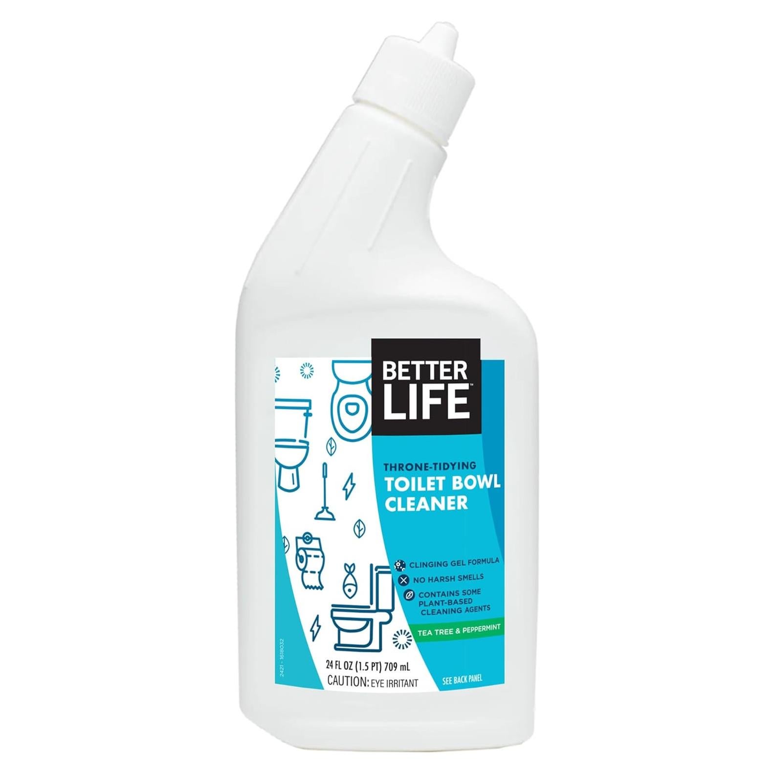 Limpiador de Inodoro Better Life - Gel 24oz Aroma Árbol de Té y Menta