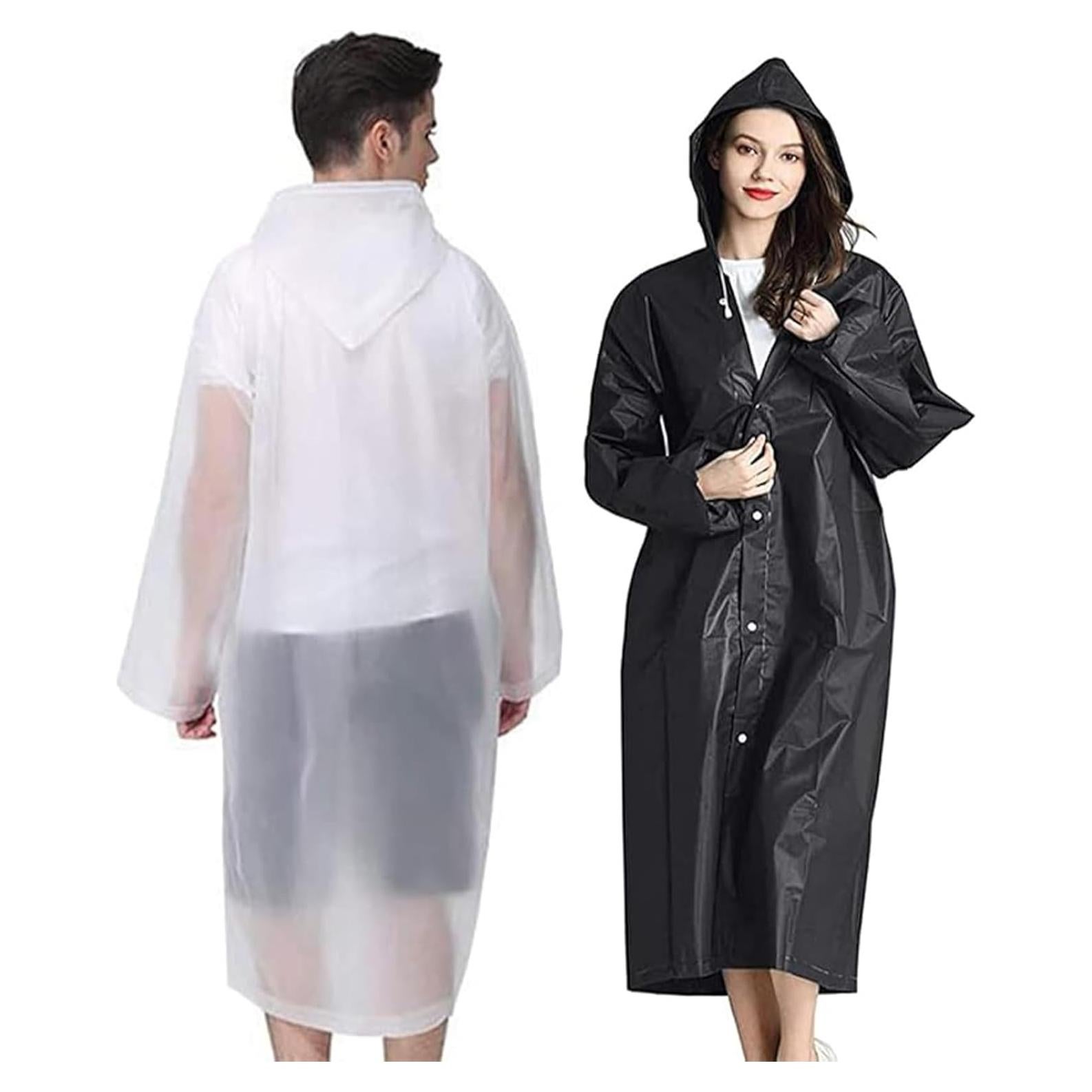 Poncho Impermeable Reutilizable GUKOY Unisex con Capucha