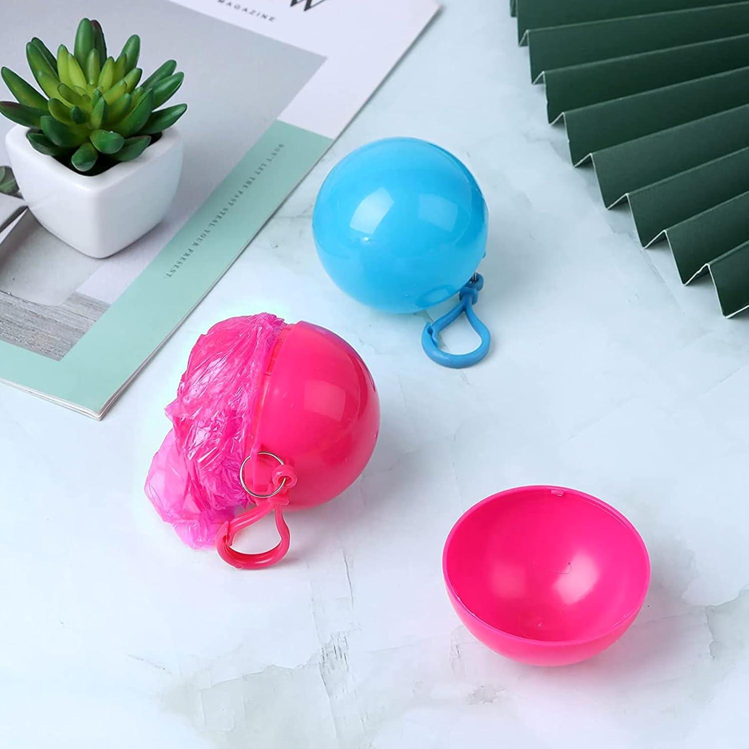 6 Ponchos de Lluvia Desechables Xrkuu para Adultos - Impermeables