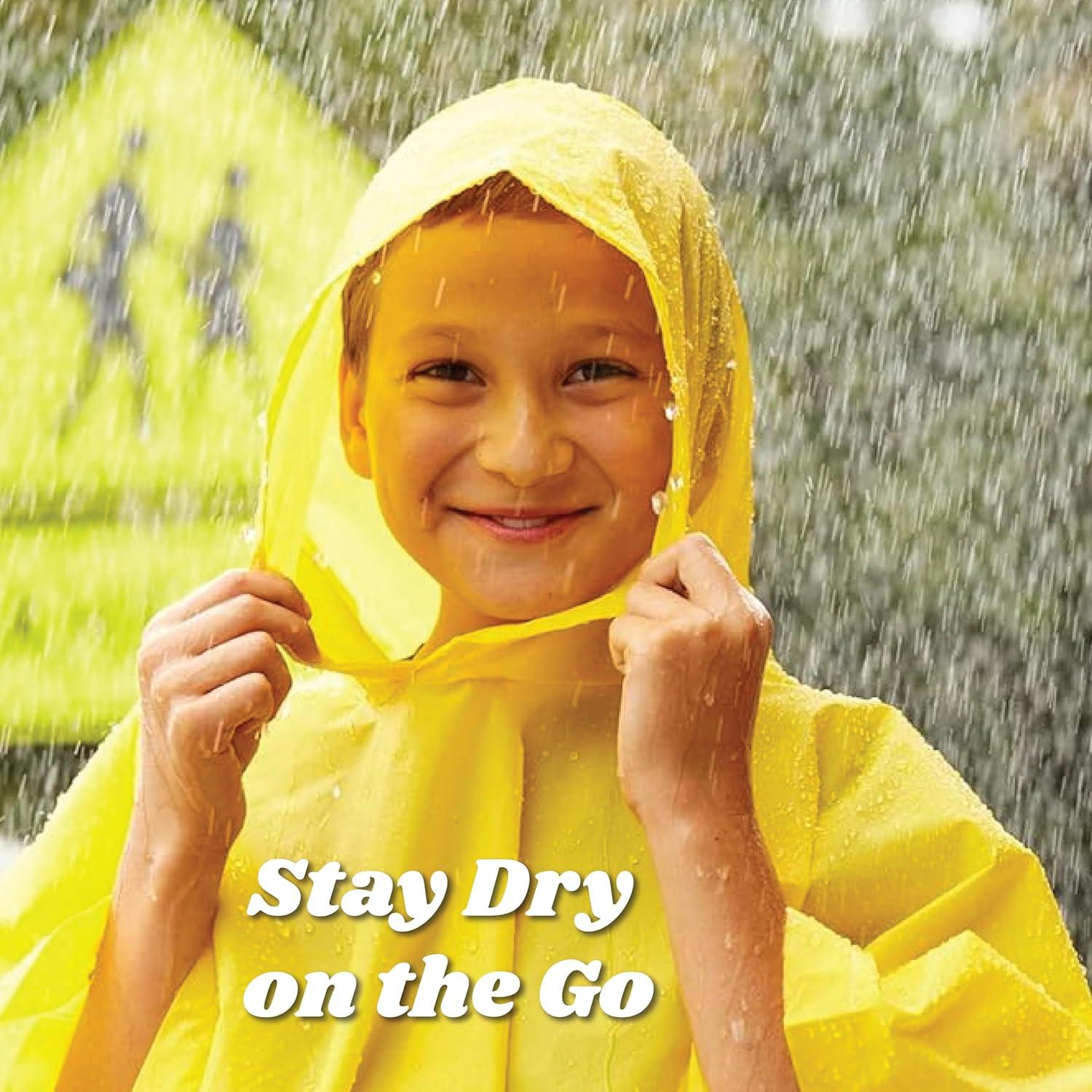 Poncho de Lluvia Totes para Niños - Impermeable y Compacto