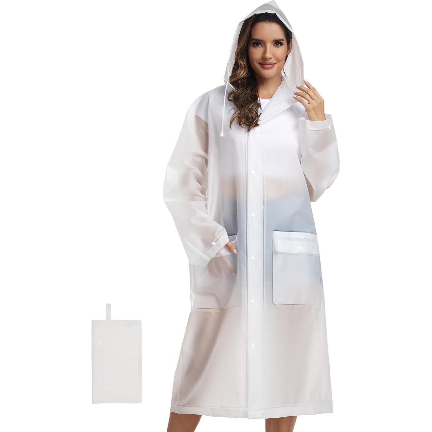 Poncho de Lluvia Reutilizable MOCOTONO EVA Engrosado Adulto