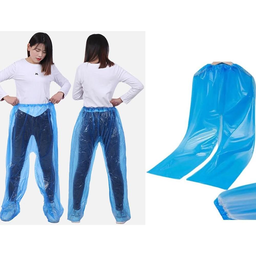 Paquete de 4 Pantalones de Lluvia Desechables DeaHea Unisex