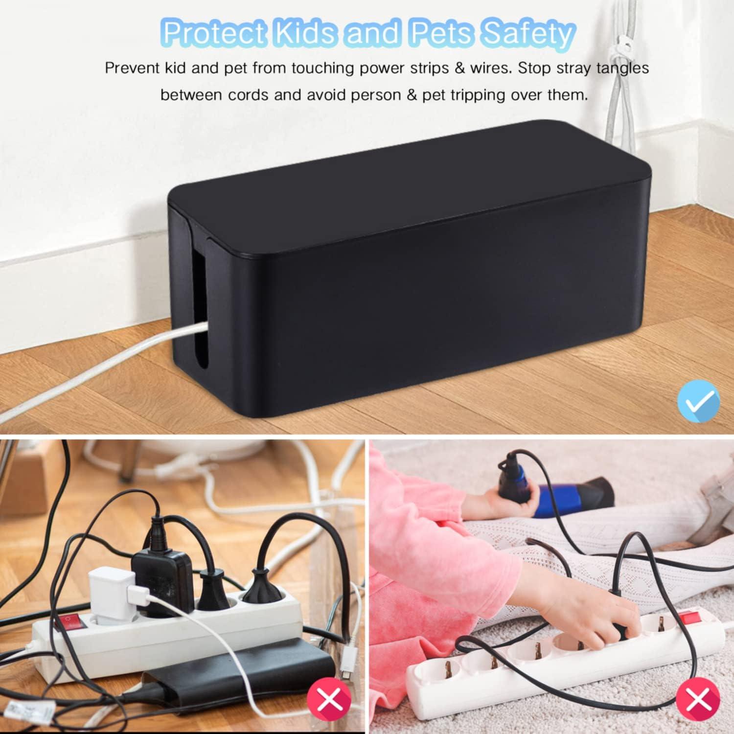 Caja Organizadora de Cables OSPNIEEK 3 Piezas con 33 Accesorios