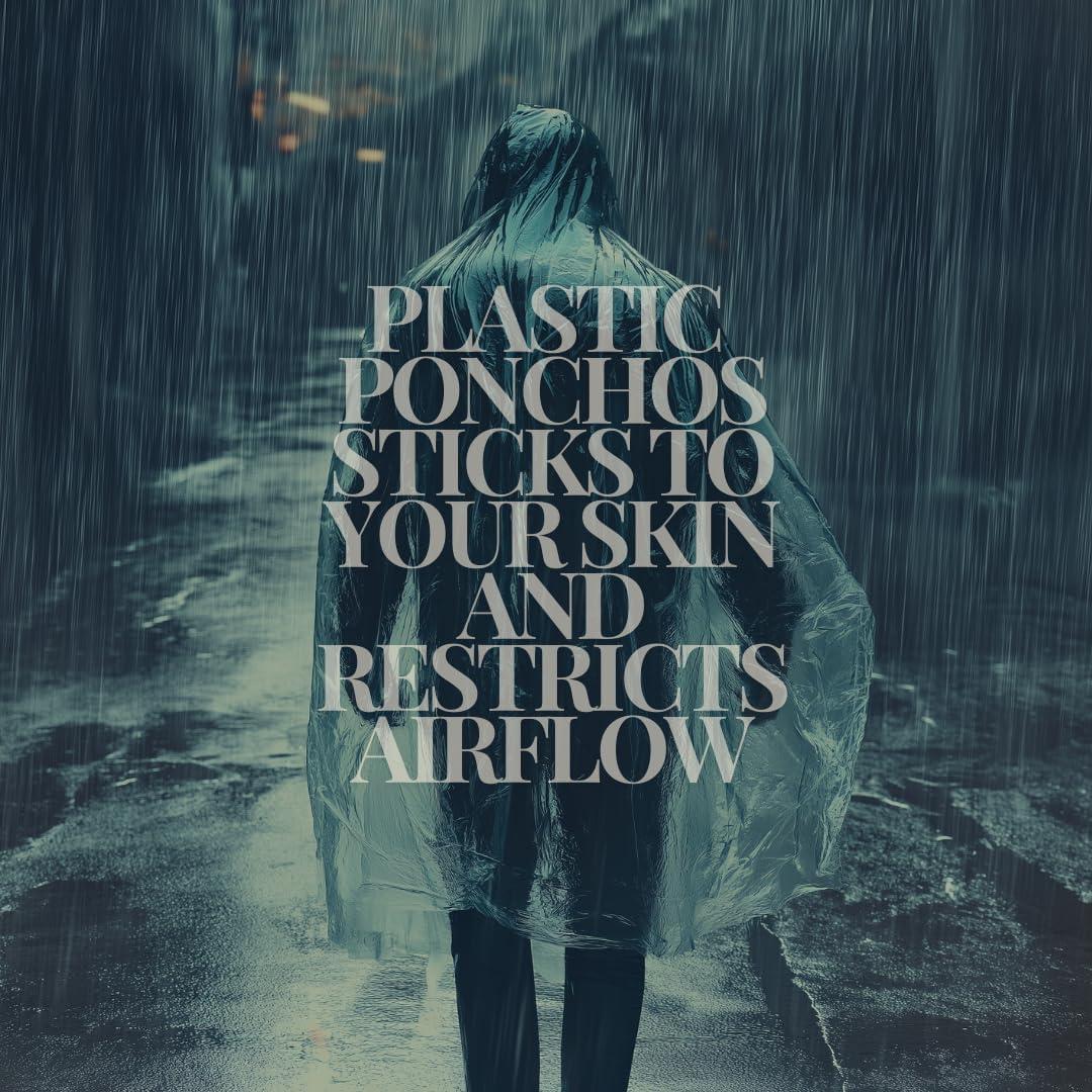 Oponcho Aquabeacon 2 Pack Ponchos Impermeables Unisex 0.45kg