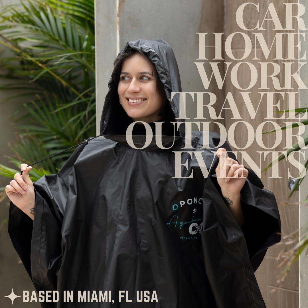 Oponcho Aquabeacon 2 Pack Ponchos Impermeables Unisex 0.45kg