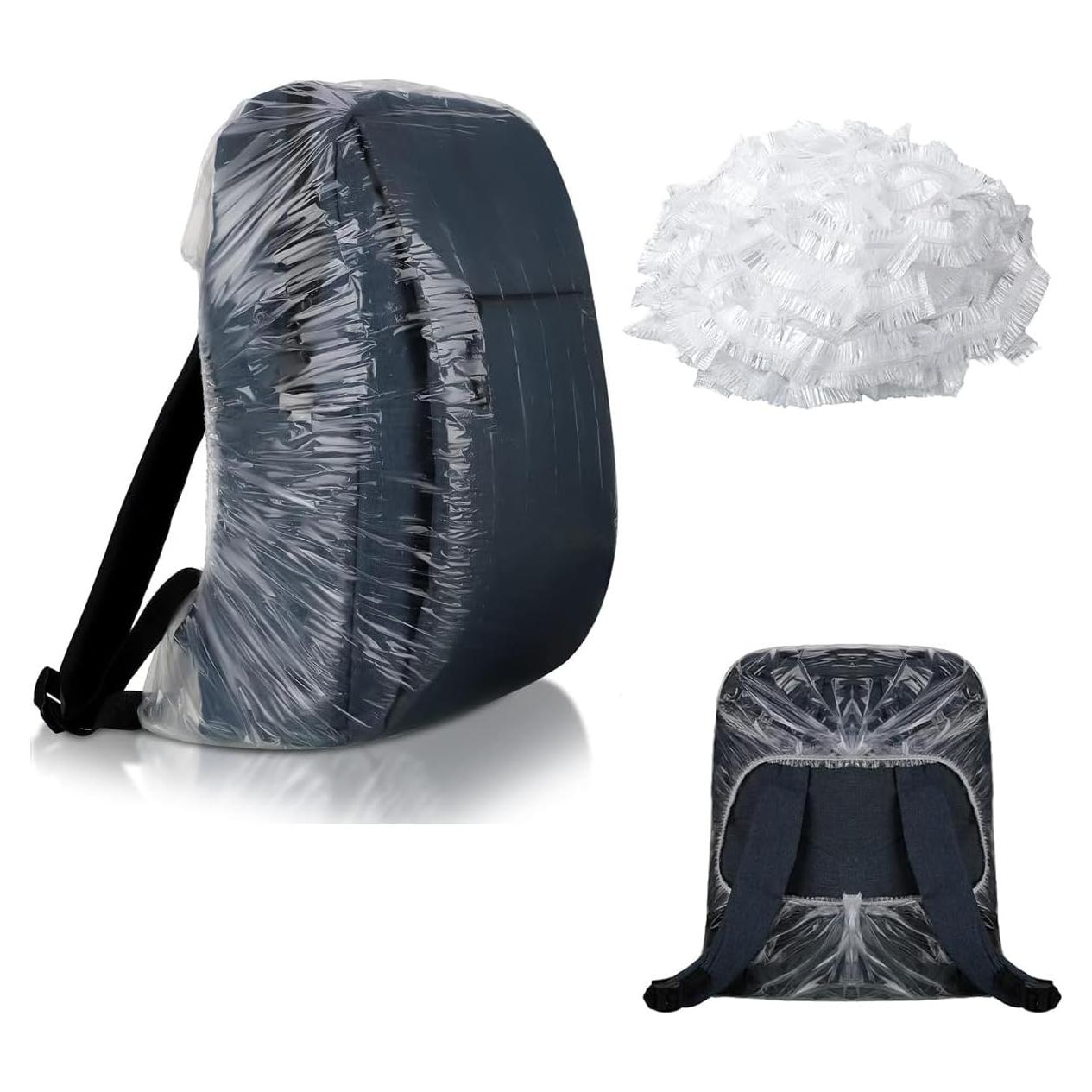 10 Cubiertas de Lluvia Desechables DraCra para Mochilas 30-40L