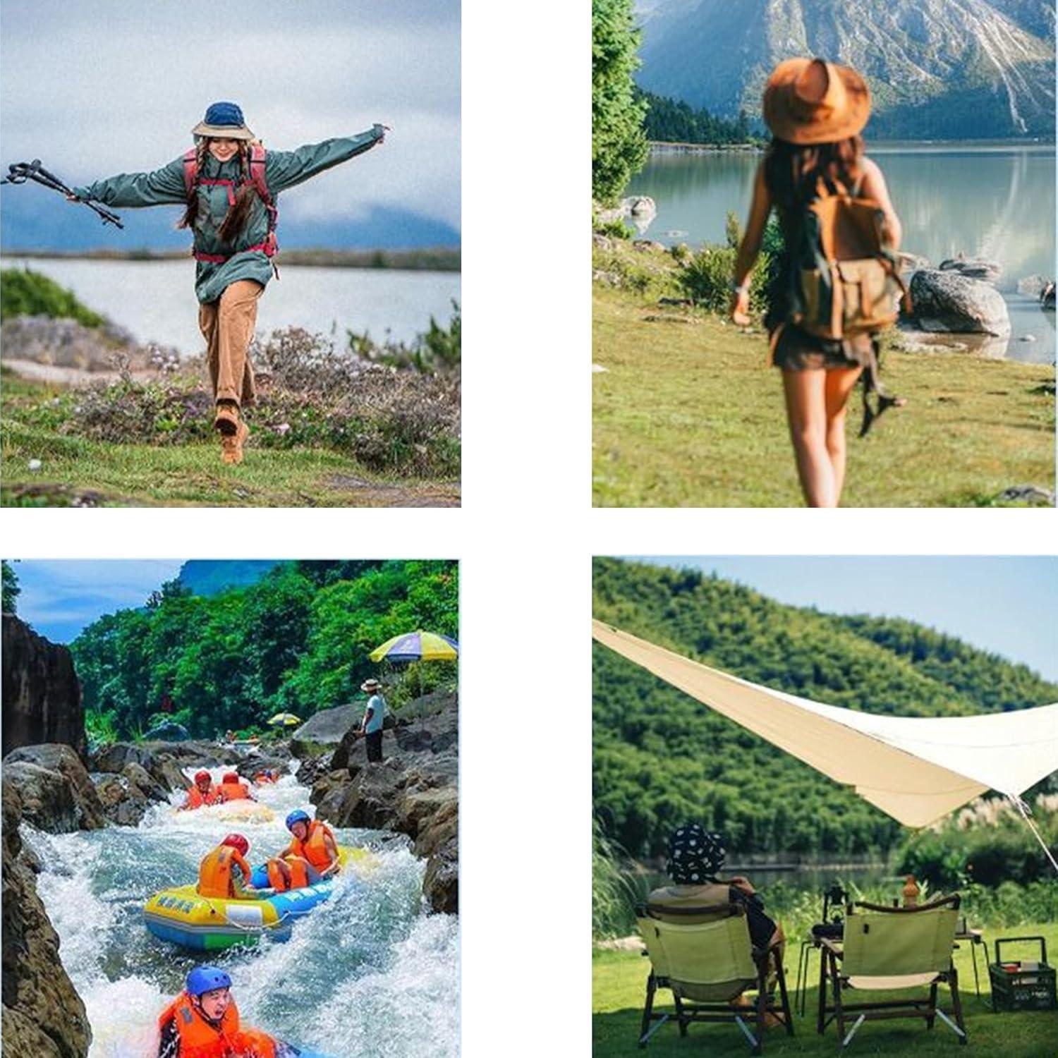 Paquete de 6 Ponchos de Lluvia Desechables DIELLY - Tamaño S