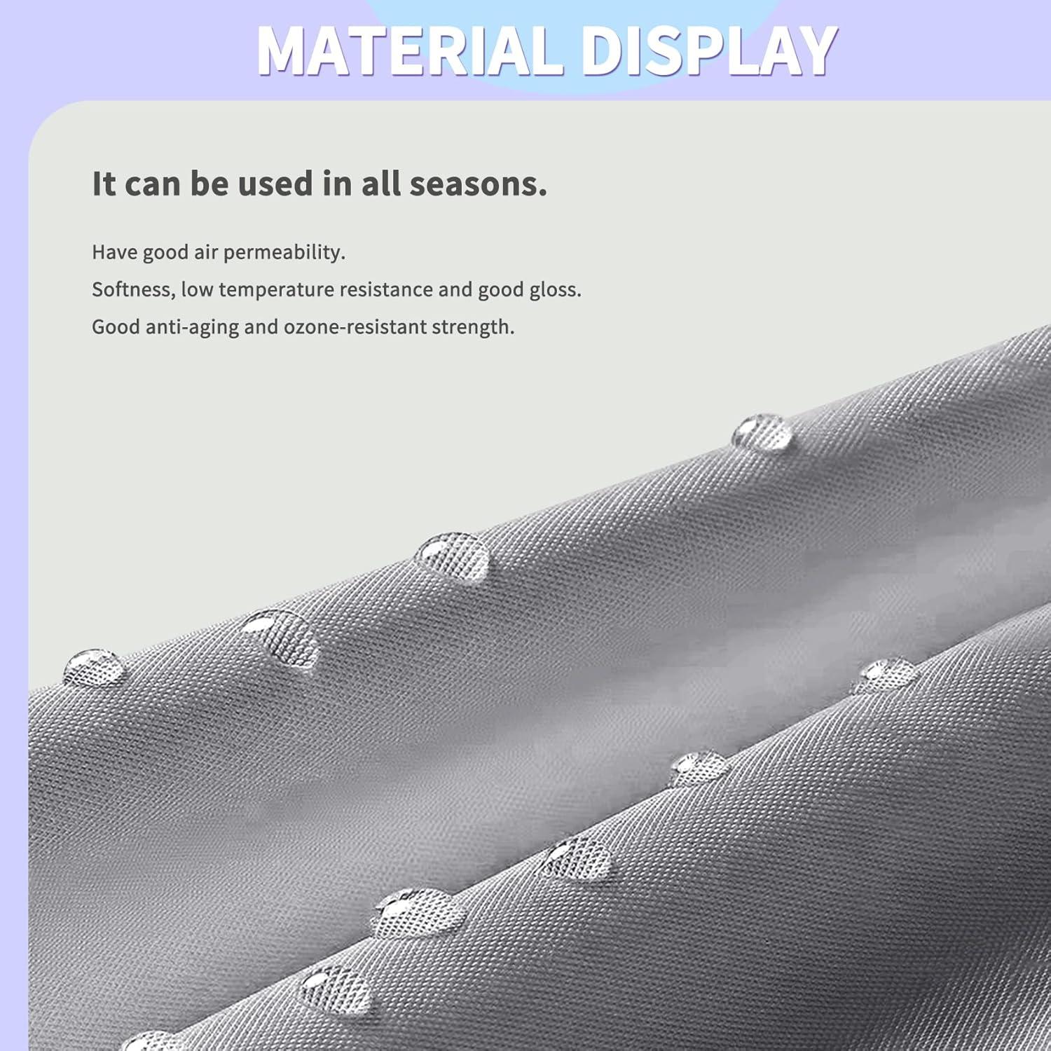 2 Ponchos de Lluvia Reutilizables Roctee para Adultos Gris