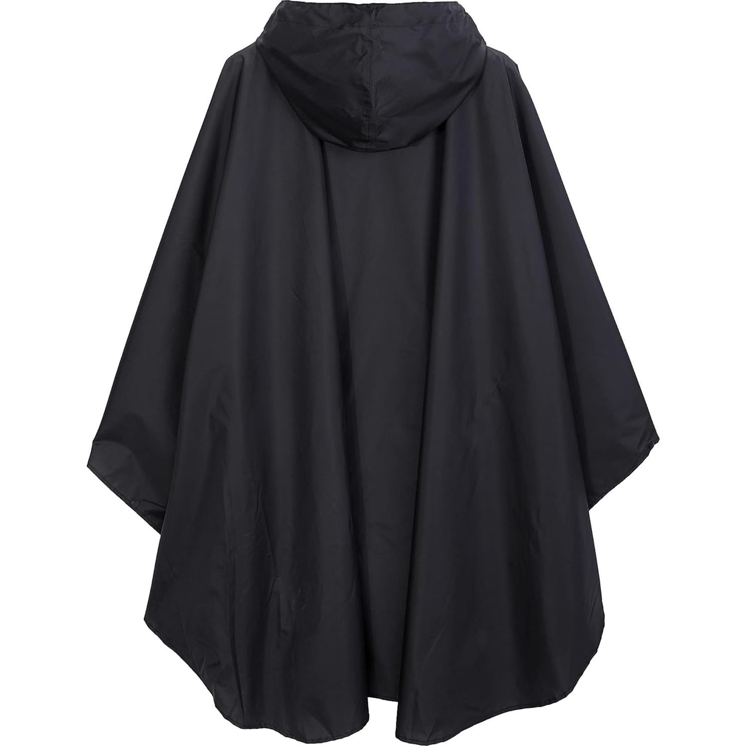 Poncho de Lluvia Impermeable con Capucha para Adultos