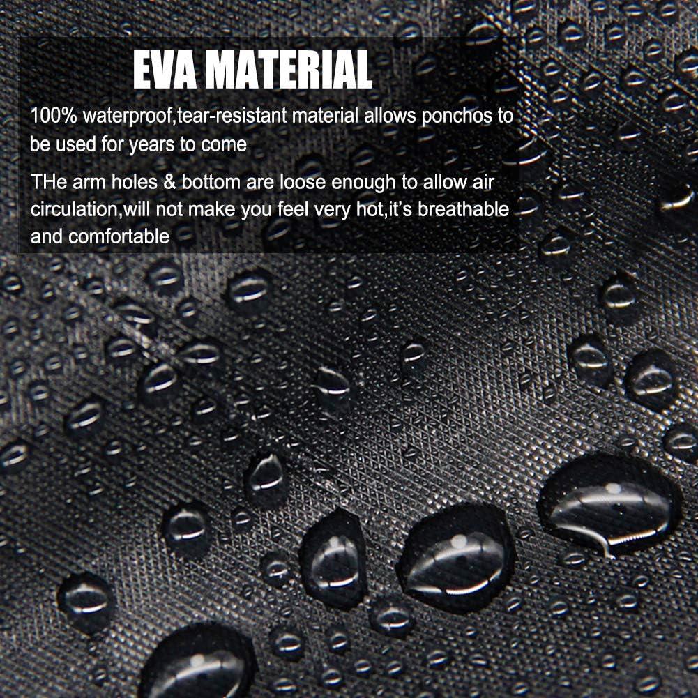 Chubasqueros Reutilizables EVA 2 Paquete Adultos Impermeables