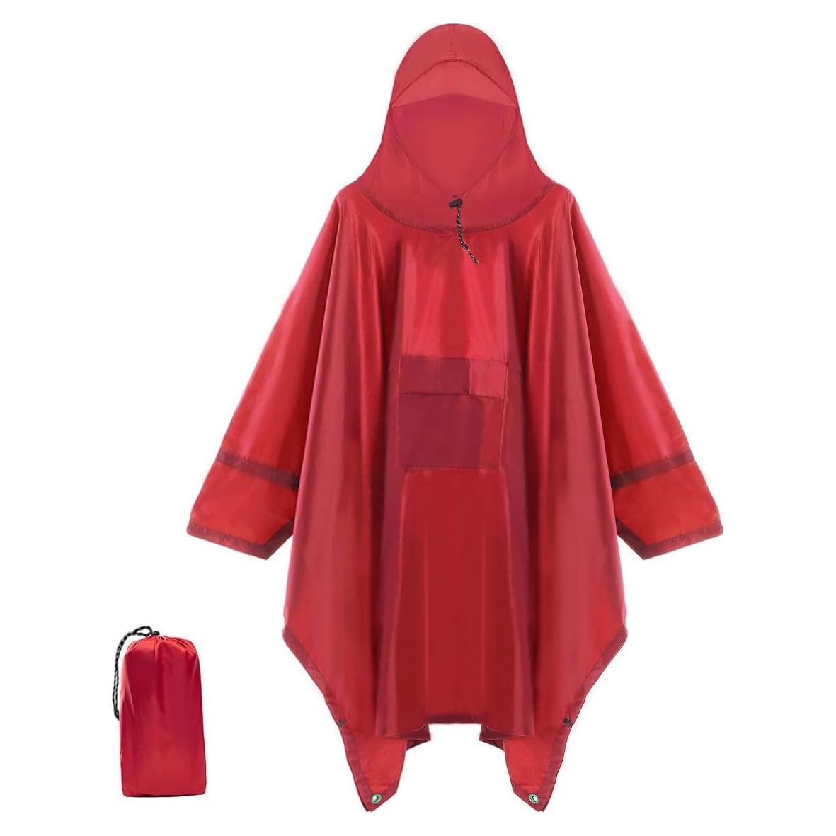 Poncho de Lluvia Unisex Cosmine TLM31 Impermeable 3 en 1