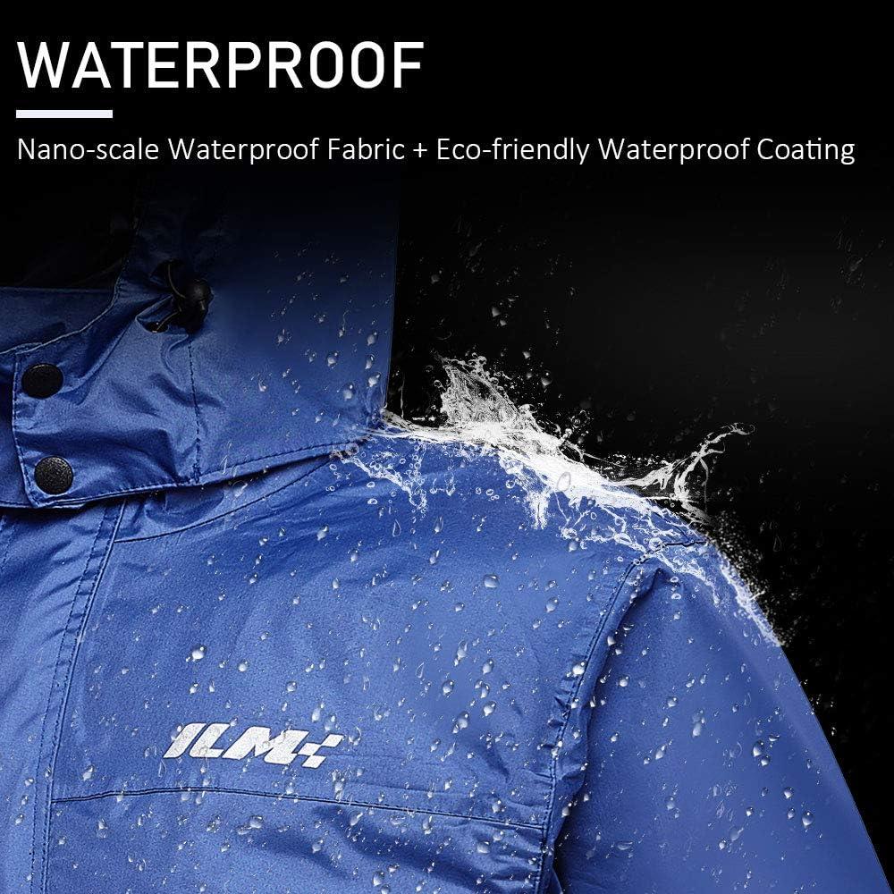 Traje de Lluvia ILM RS02 para Motocicleta Hombre Impermeable