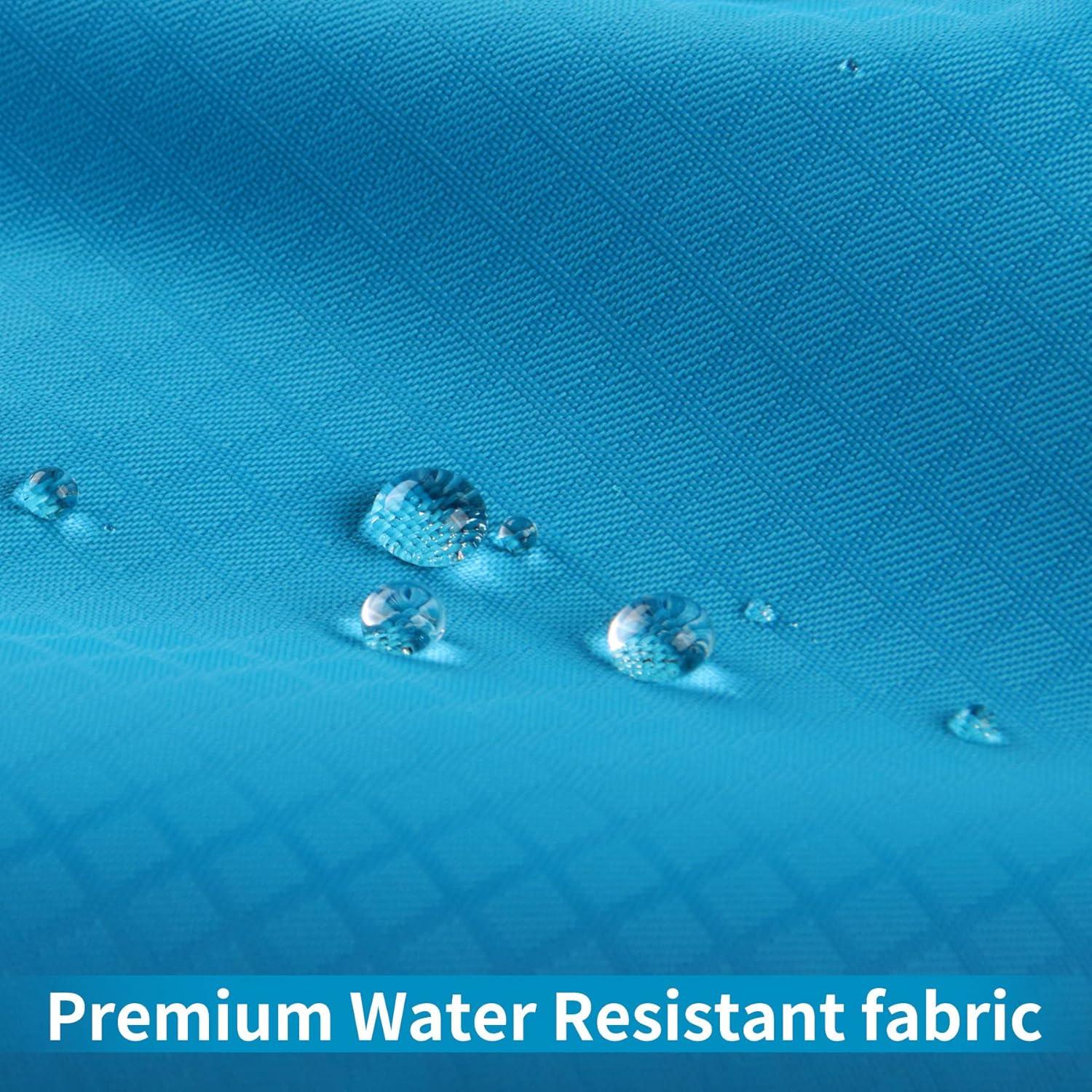 Impermeable para Perros JoyDaog XS Azul con Capucha y Bolsillos