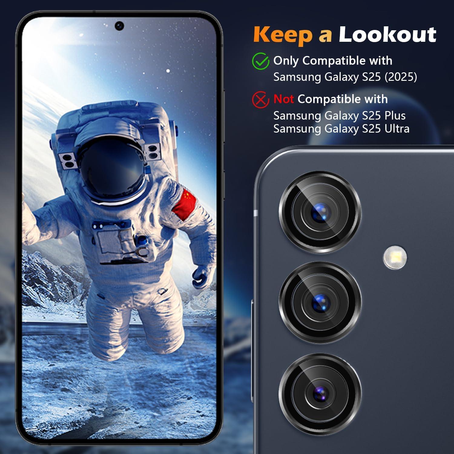 Protector de Lente de Cámara imluckies para Samsung Galaxy S25