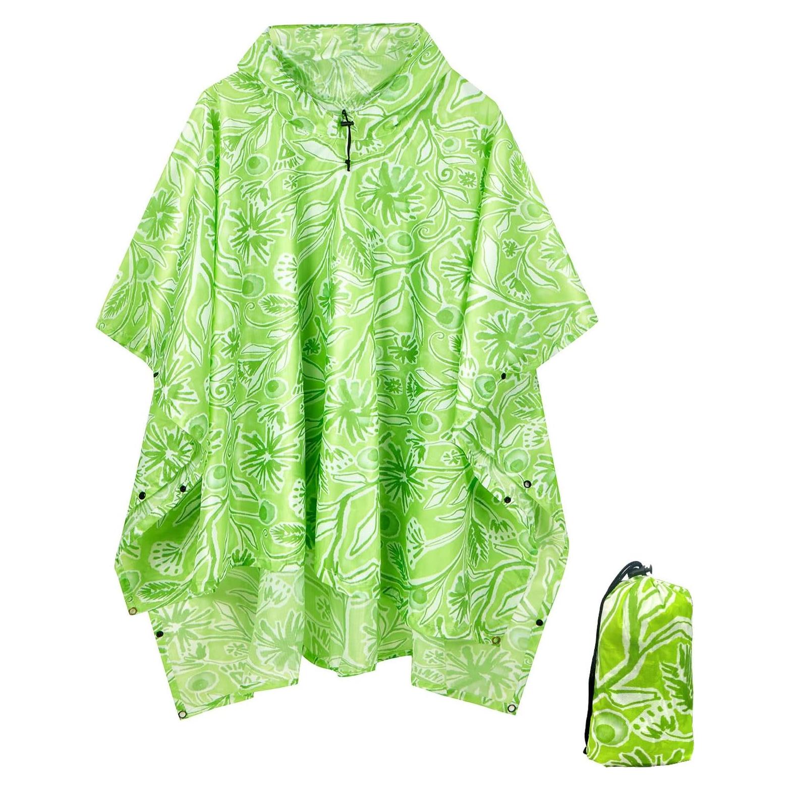 Poncho de Lluvia Impermeable QIANQUHUI Unisex 220x140 cm