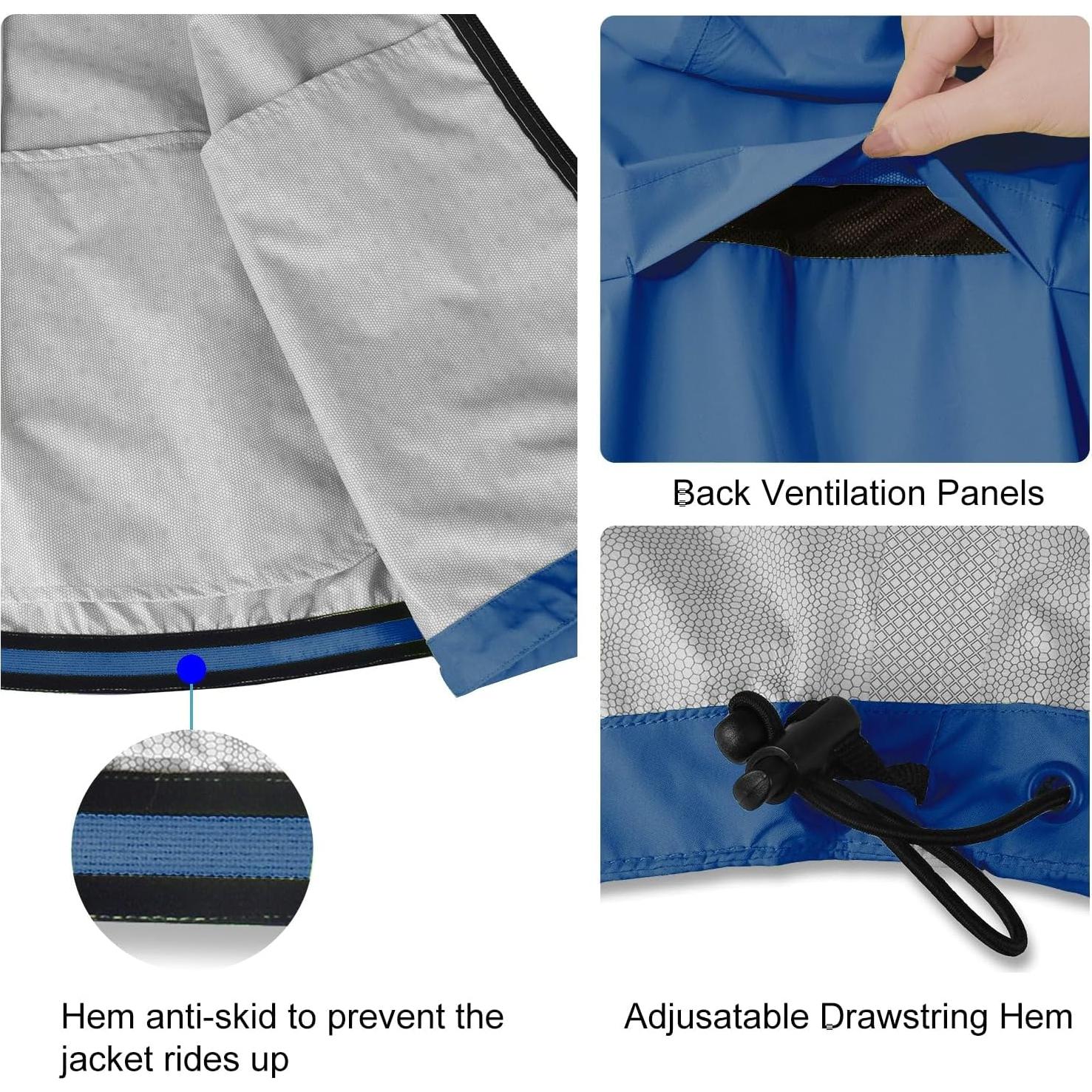 Chaqueta de Lluvia Impermeable Baleaf para Hombres 5000mm