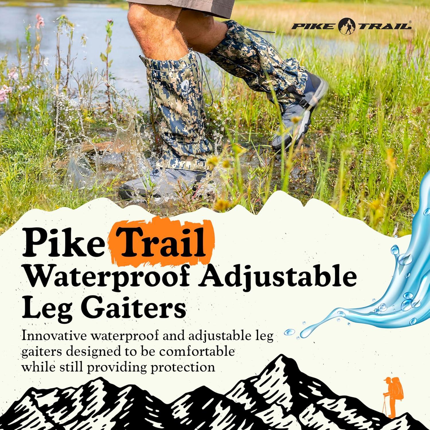 Polainas Ajustables Pike Trail Trekpro - Impermeables Camo