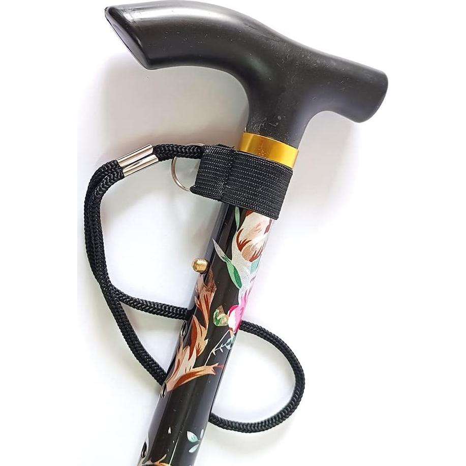 Bastón Plegable MUFANDUO Ajustable para Senderismo Unisex