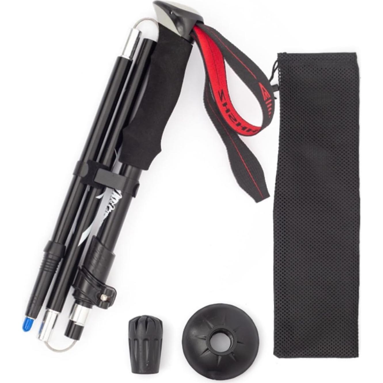 Bastón de Trekking Plegable Jahreszeit TUTURAL 110-130 cm