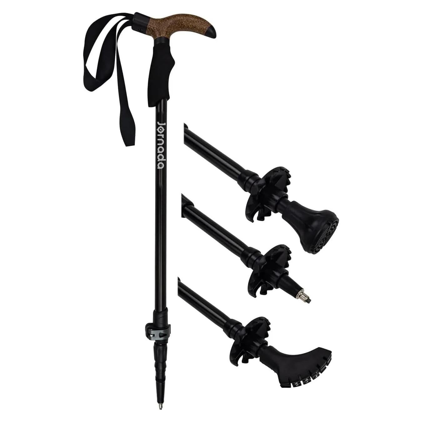 Bastones de Senderismo Plegables Jornada - Aluminio 63.5 a 134.6 cm