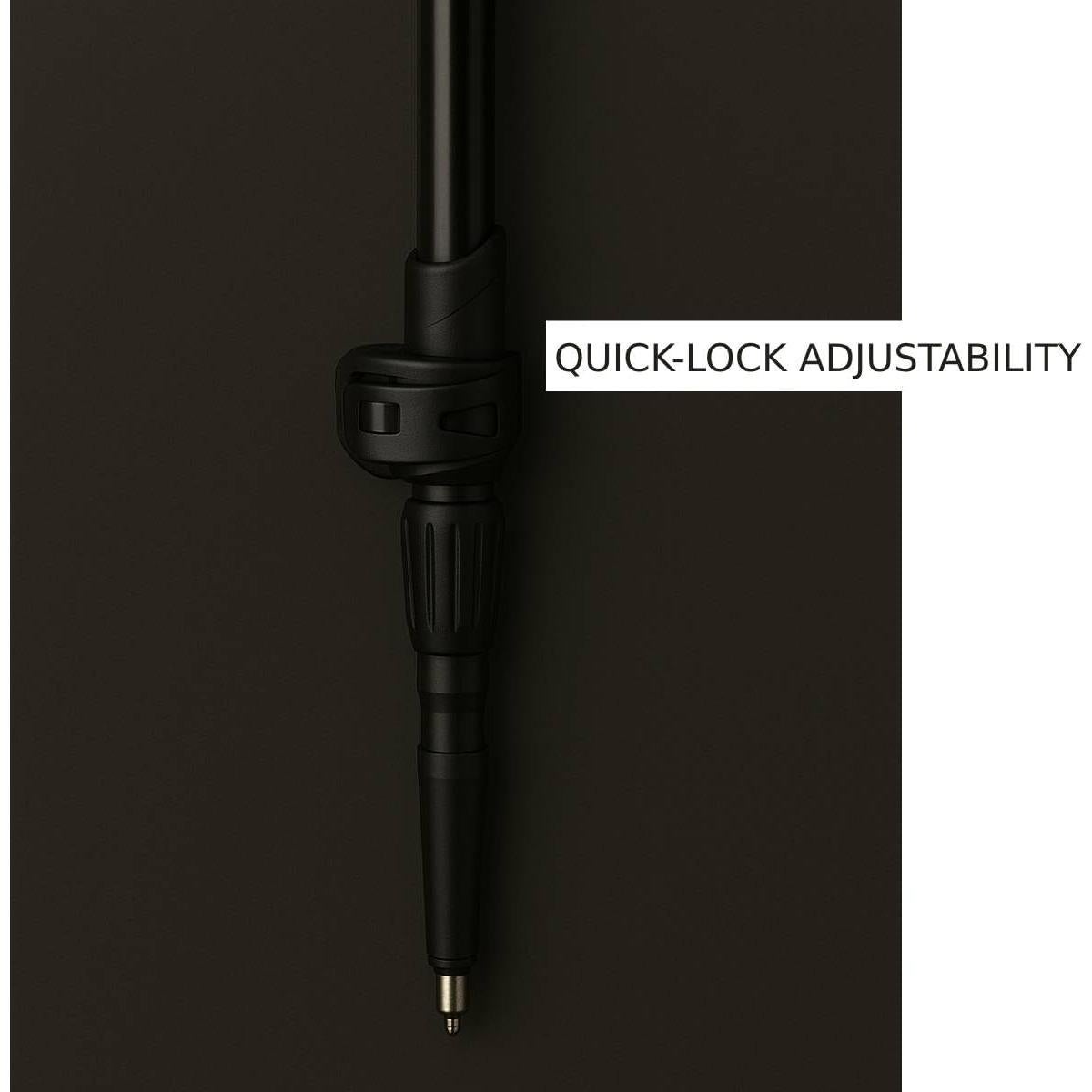 Bastones de Senderismo Plegables Jornada - Aluminio 63.5 a 134.6 cm