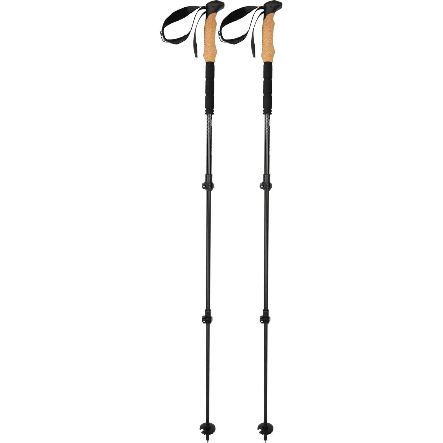 Bastones de Senderismo Plegables TITANKARE Elite 7075 Aluminio