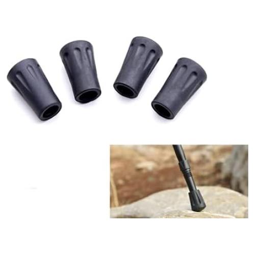 Puntas de Goma para Bastones de Trekking JJZS - 4 Unidades