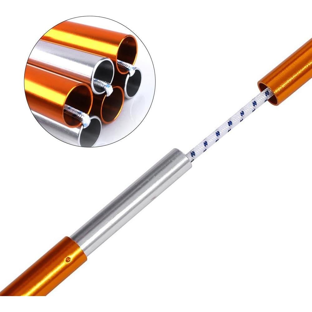 Postes de Reemplazo para Tienda ZJchao - 2 Piezas Aluminio 3.6m