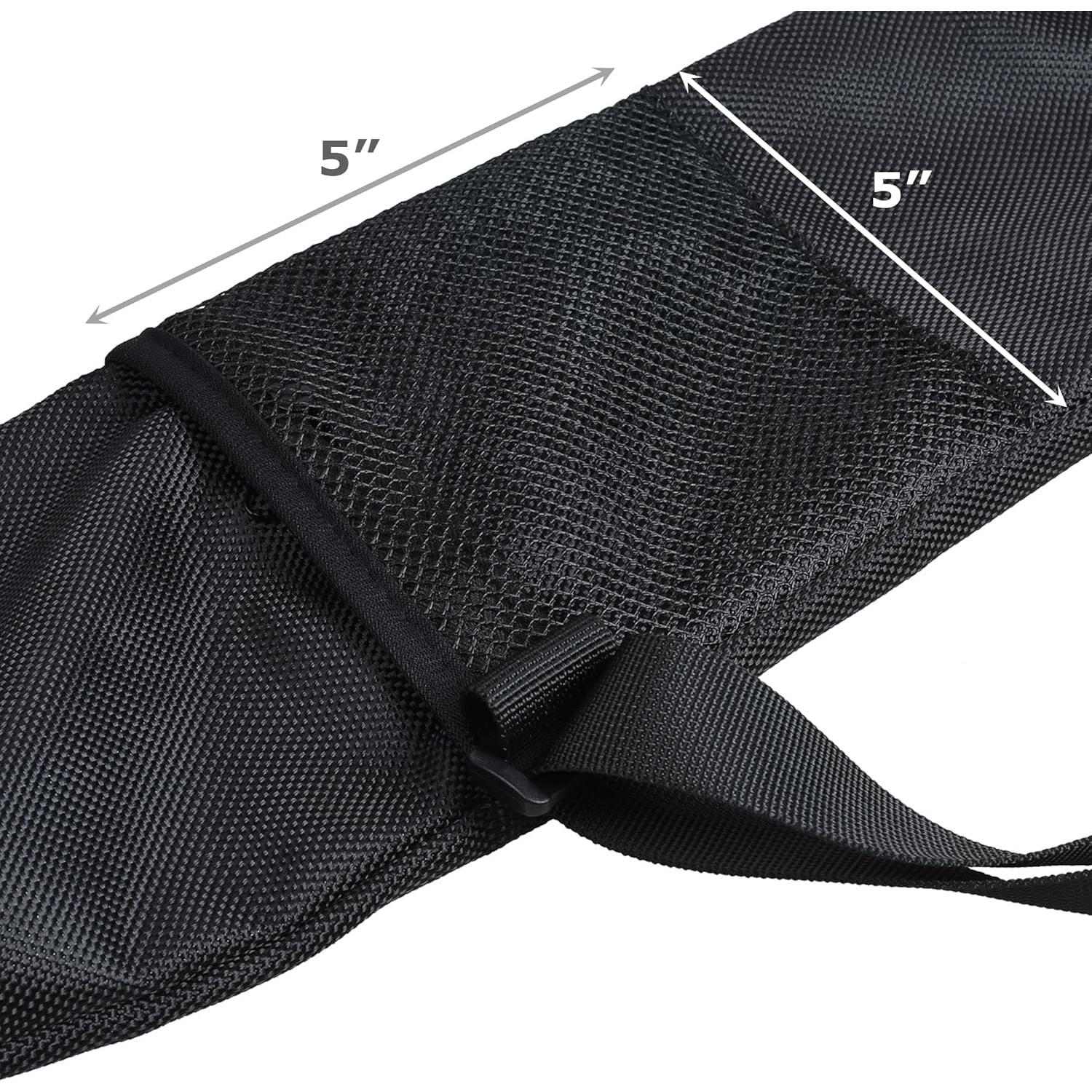 Bolsa de Transporte Cosmos para Bastones de Trekking Negra 71x13cm