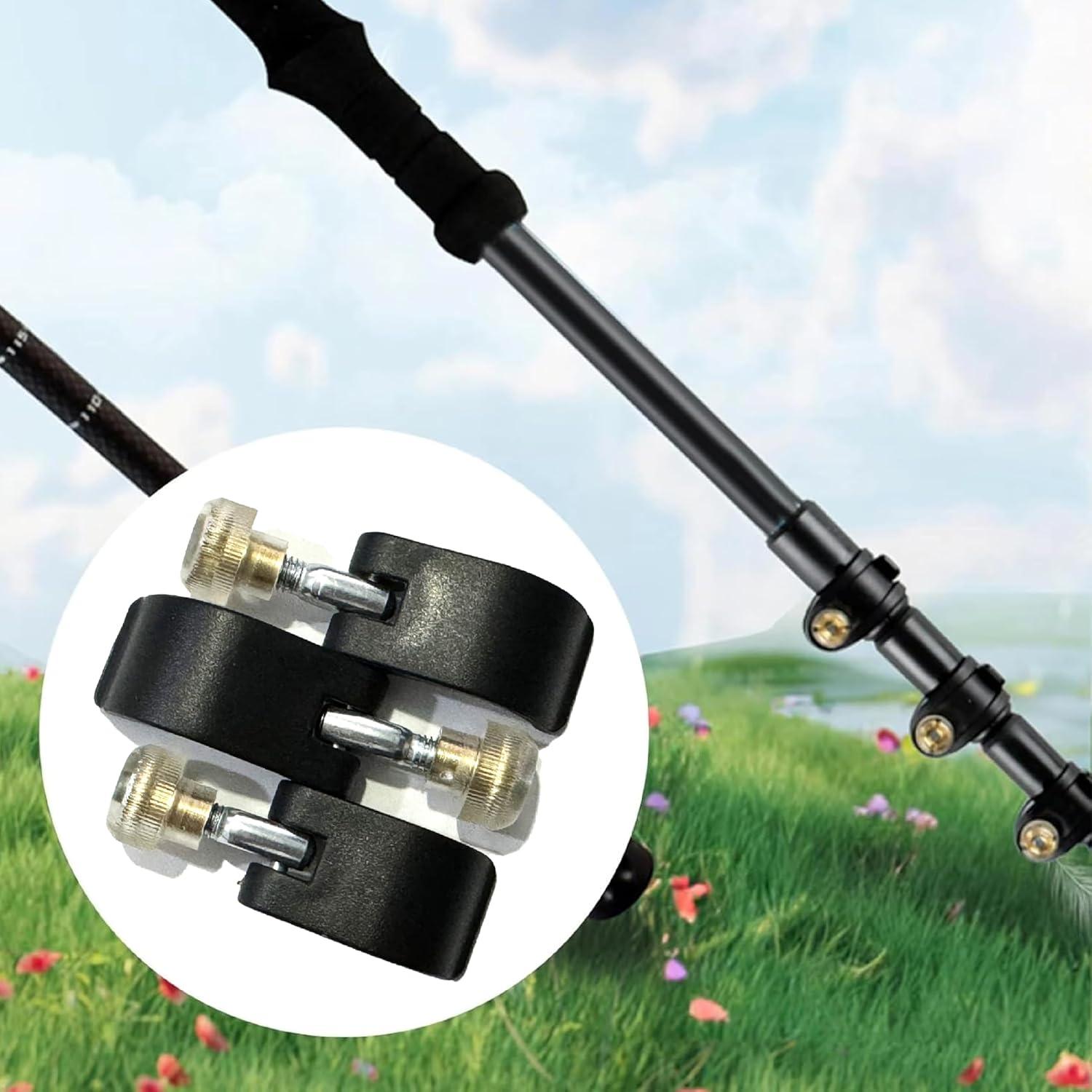 Abrazaderas de Poste IIUIKOO - 6 Bloqueos Externos 14mm-18mm