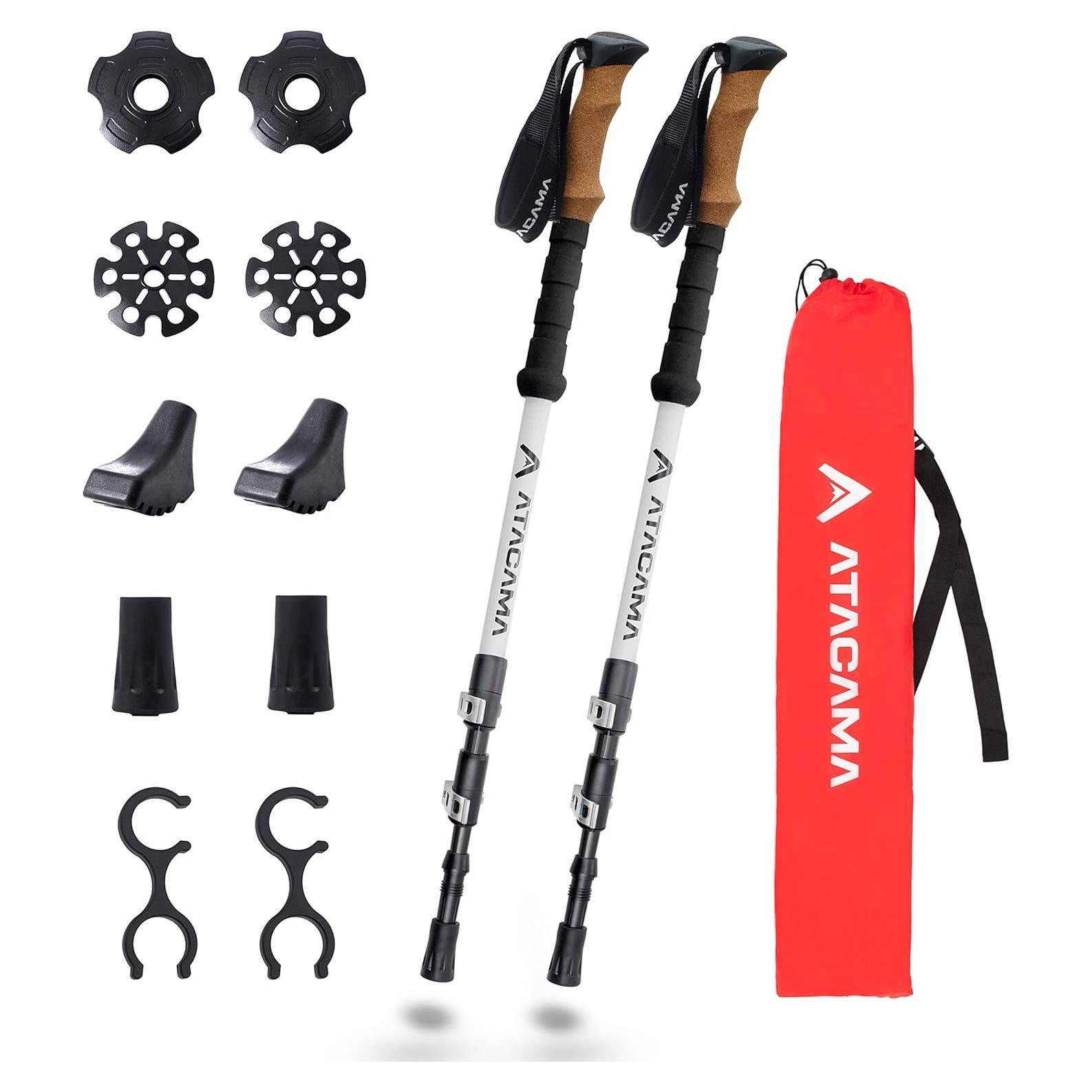 Bastones de Senderismo Plegables Atacama de Carbono 220g