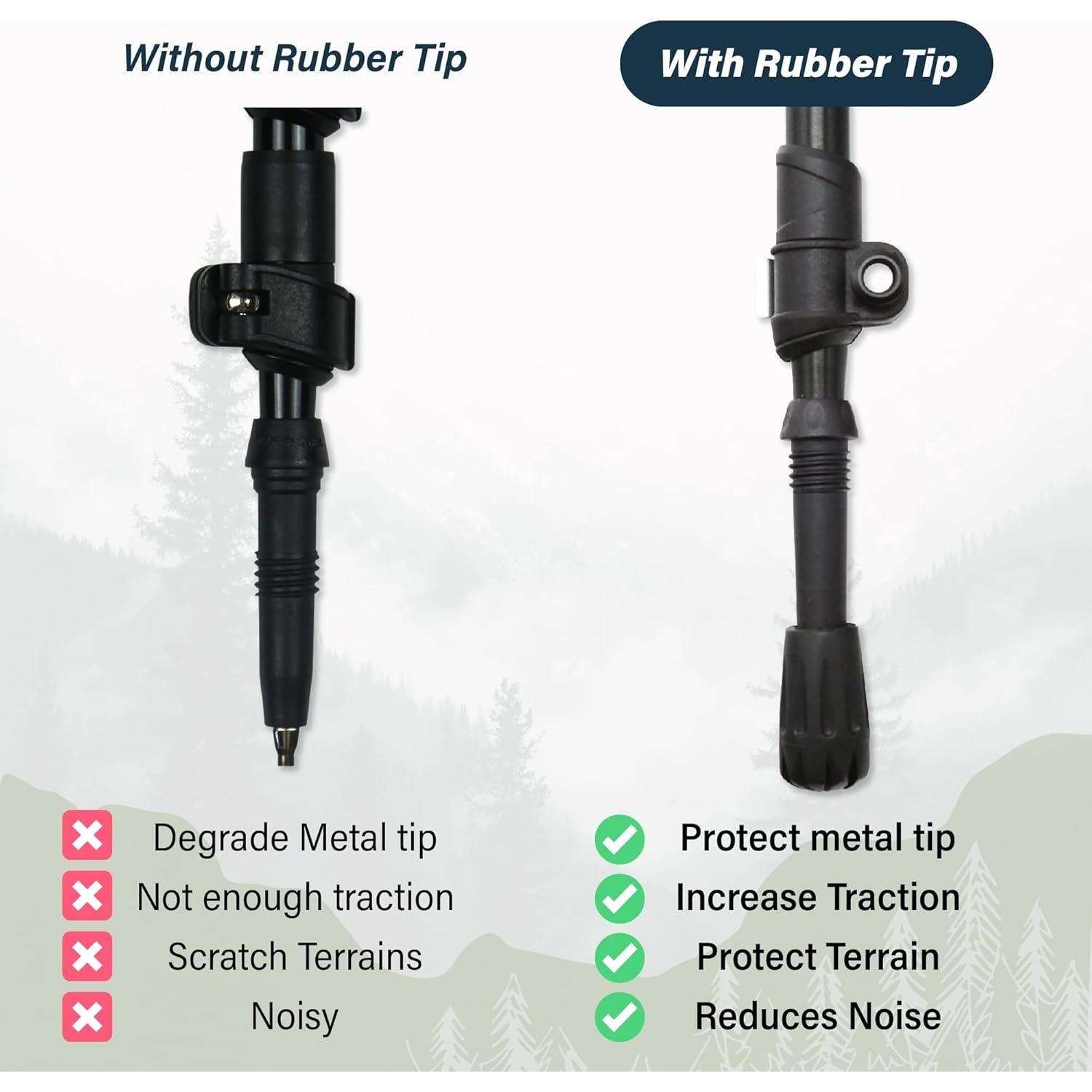 Bastones de Senderismo TREKOLOGY Trek-Z Ajustables 100-120cm