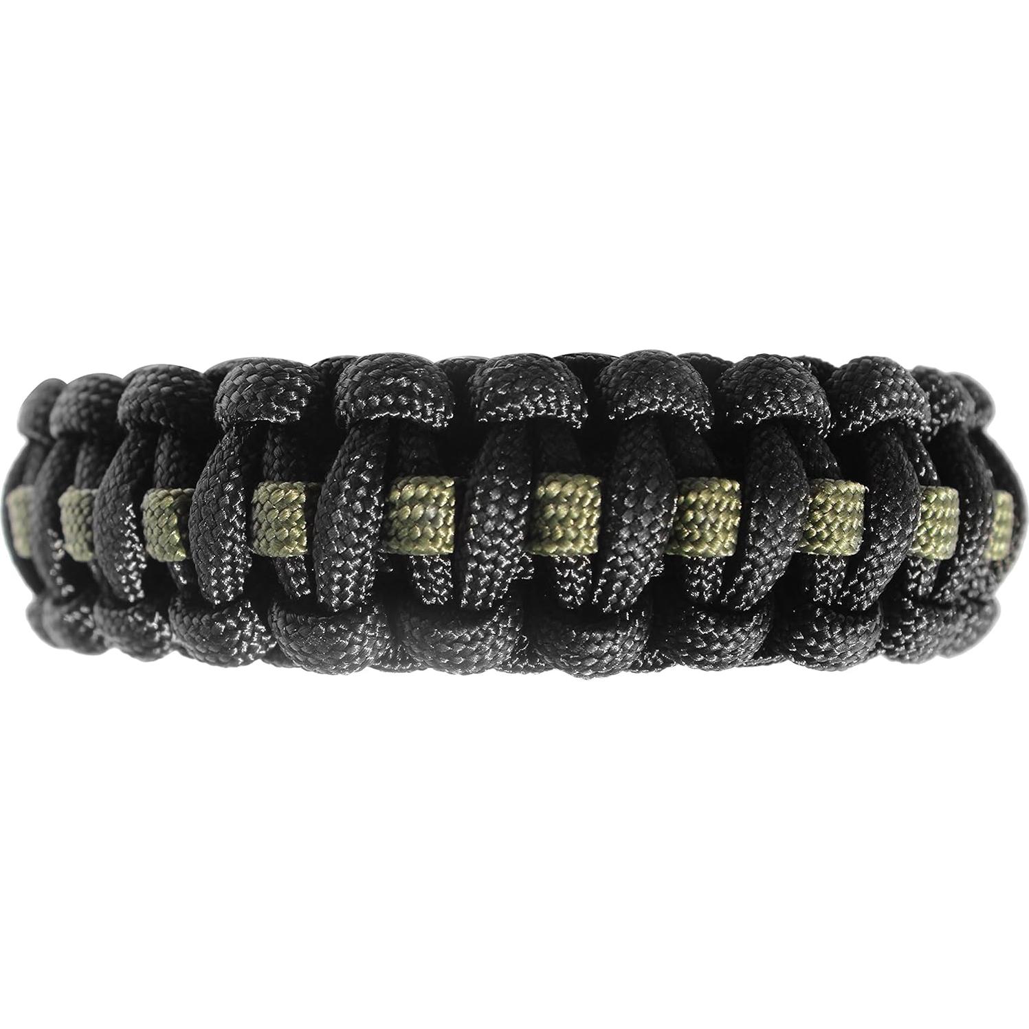 Pulsera de Paracord Ajustable Savior Survival Gear 25.4 cm