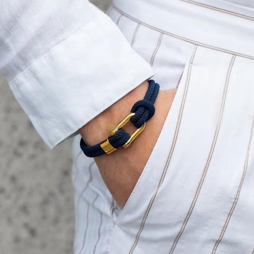 10 Grilletes Ajustables de Zinc Hewnda para Pulseras de Supervivencia