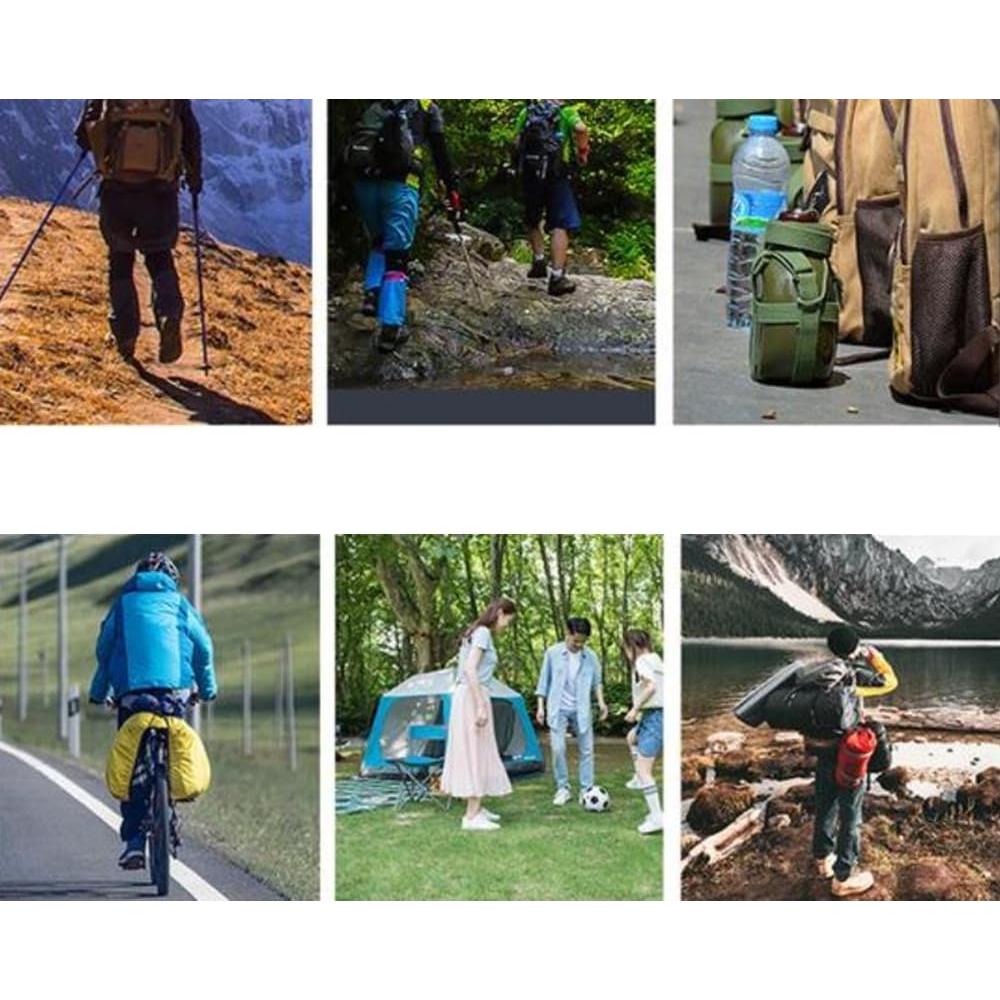 10 Grilletes Ajustables de Zinc Hewnda para Pulseras de Supervivencia