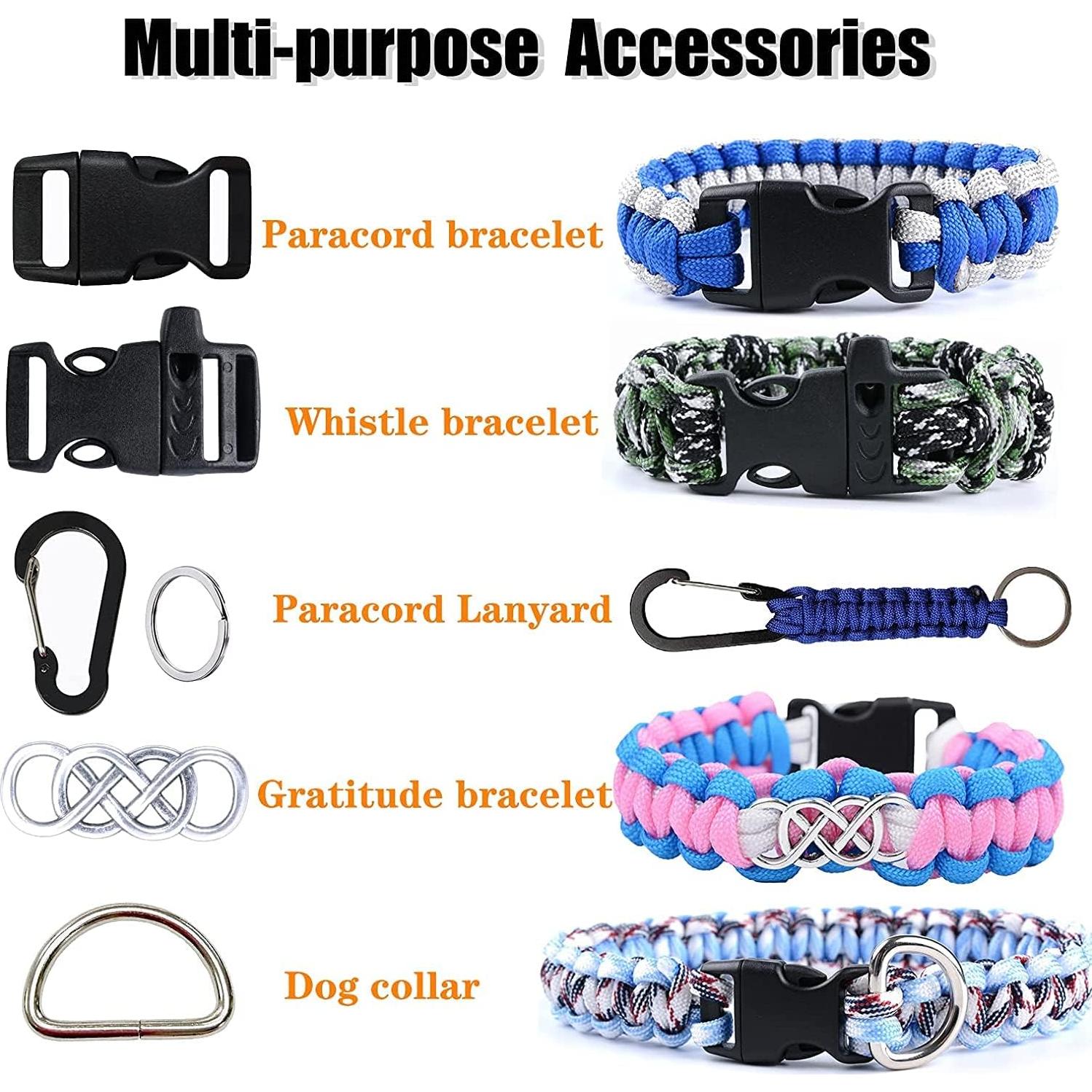 Kit de Paracord MONOBIN P-36 - 36 Colores y Accesorios